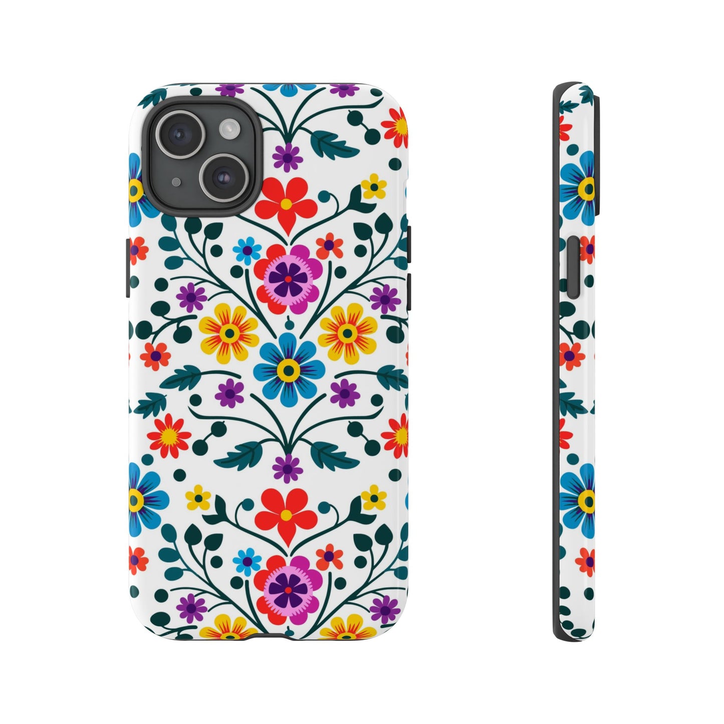 Beautiful Floral IPhone Protective Case for IPhones 11 - 16