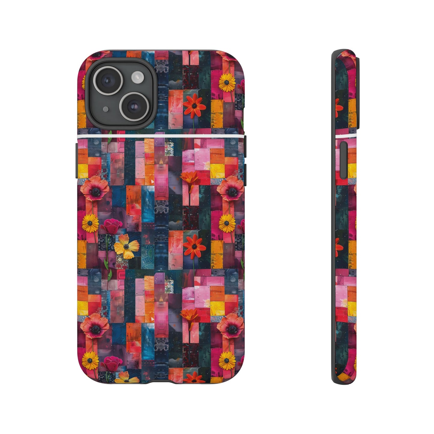 Colorful Collage Pattern IPhone Case