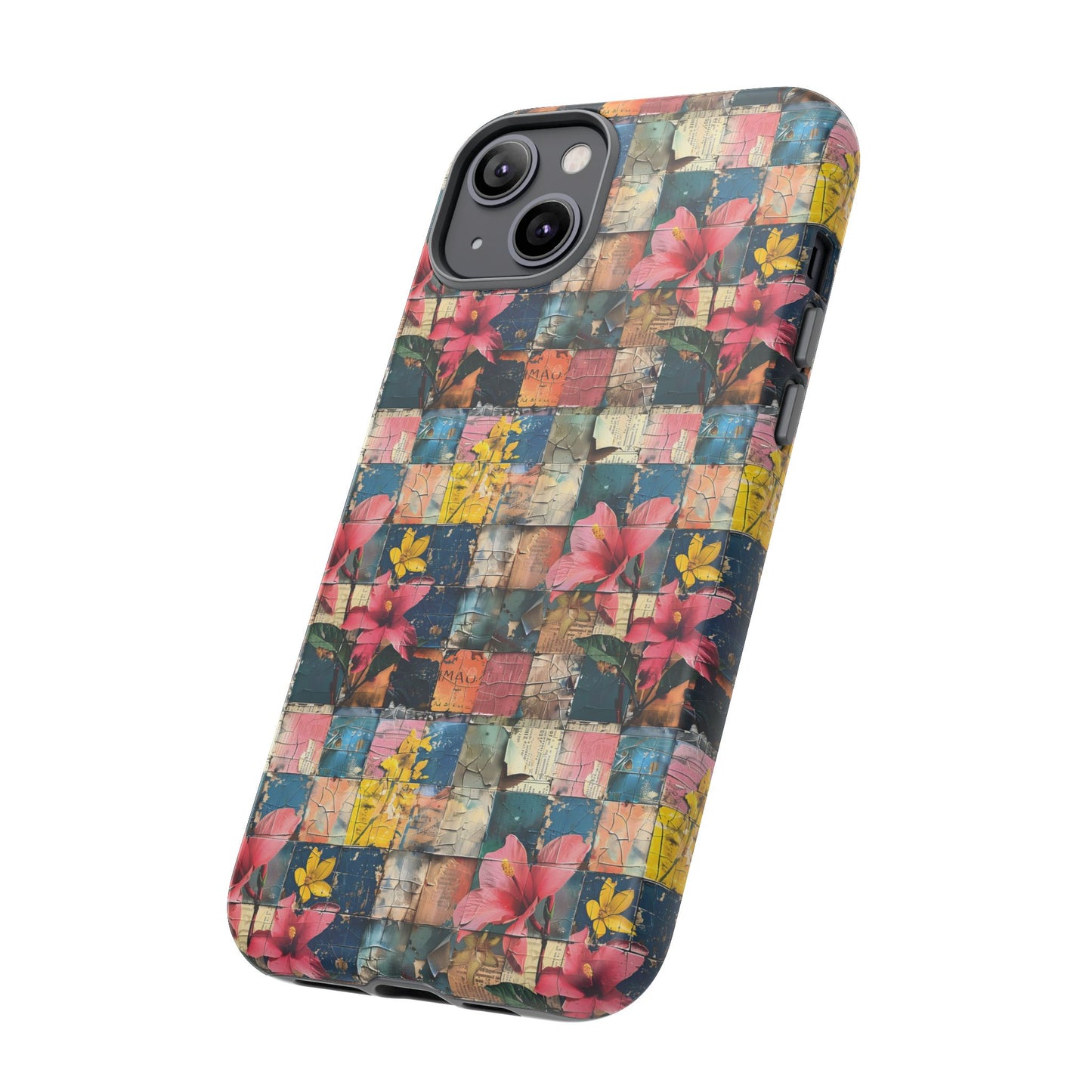 Collage Pattern IPhone Case - IPhones 11 - 15