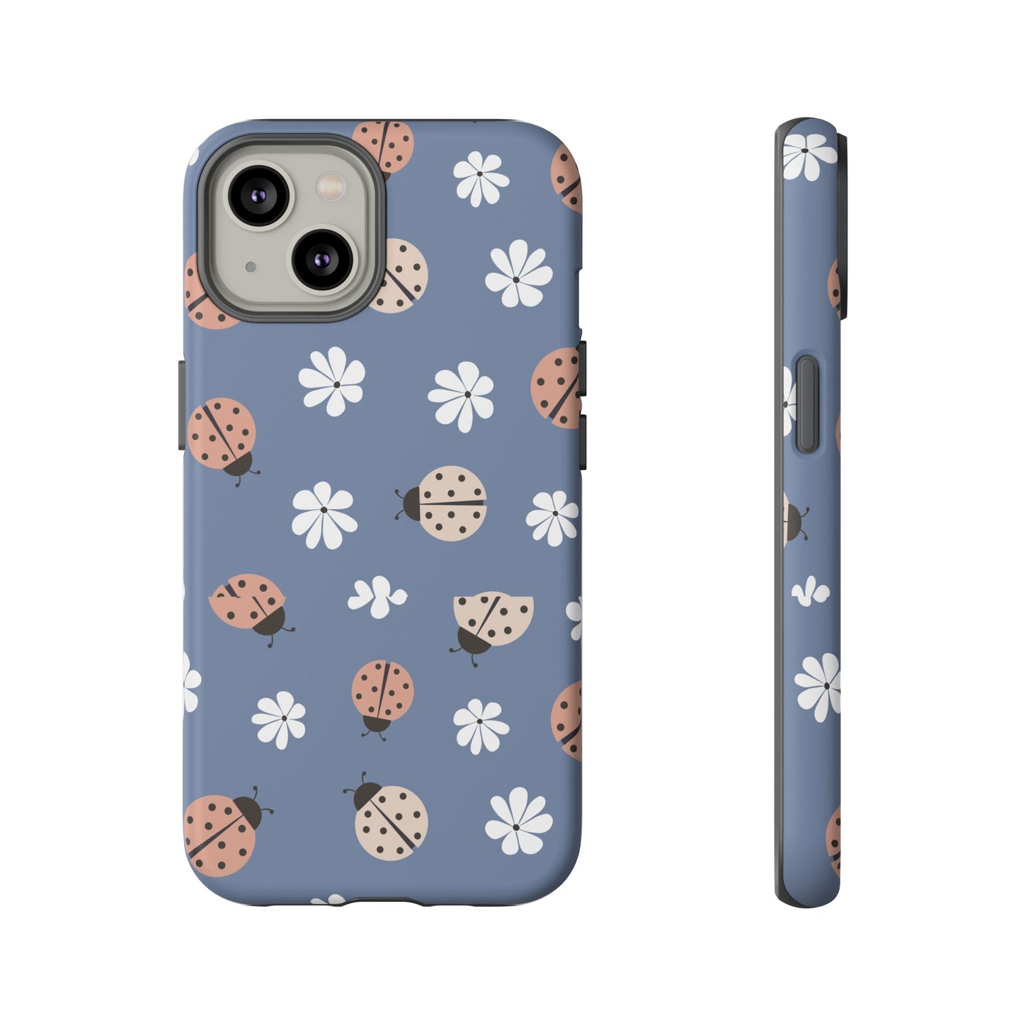 Lady Bugs and Floral Tough Case for IPhones 11 - 16