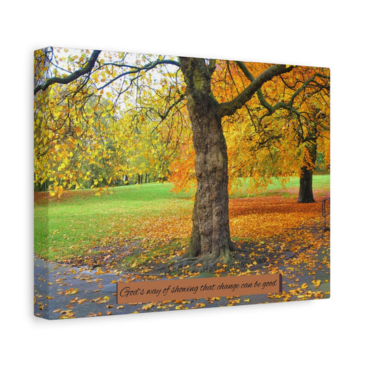 Change is Good Autumn Wall Art for Work or Home