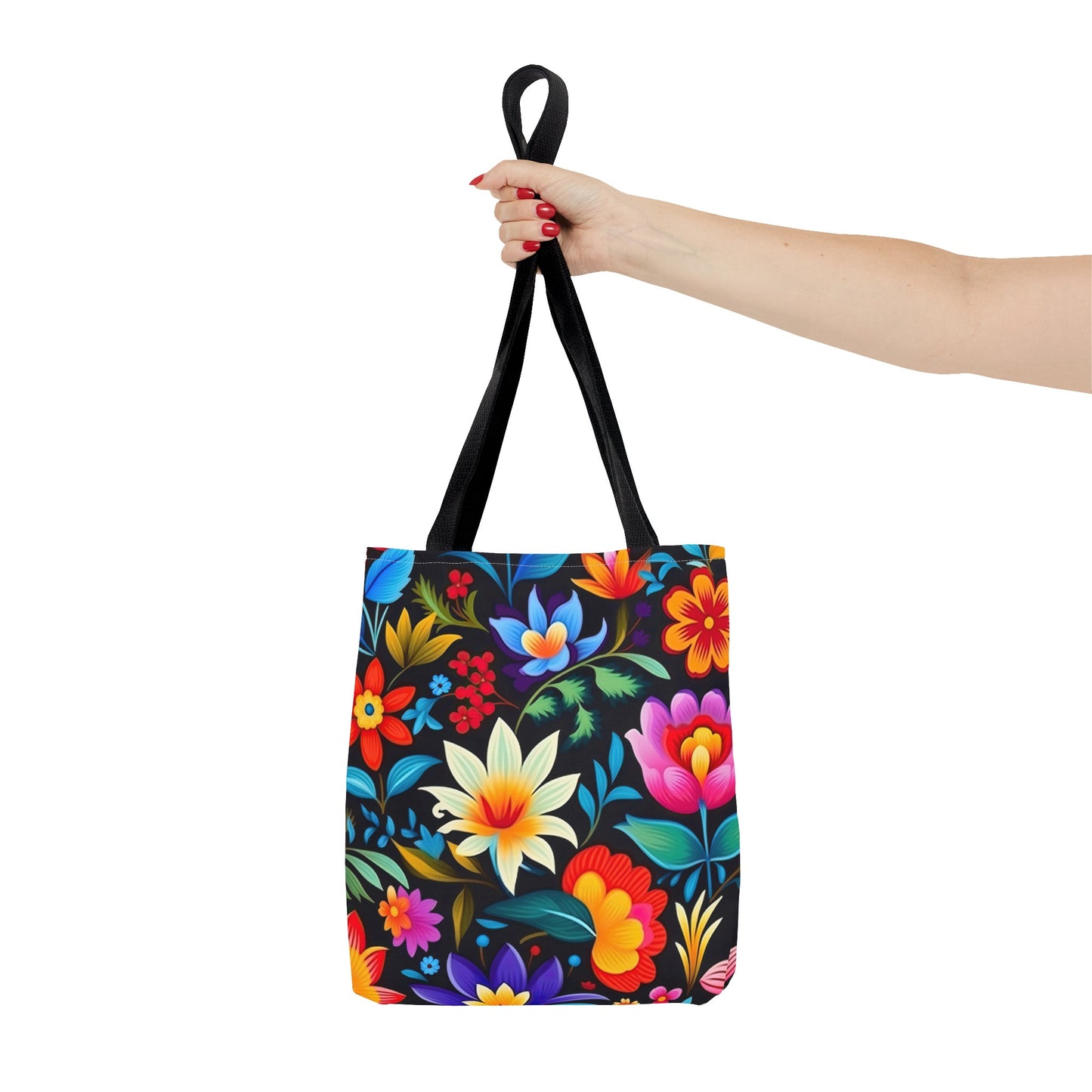 Beautiful Floral Tote Bag Available in Three Sizes