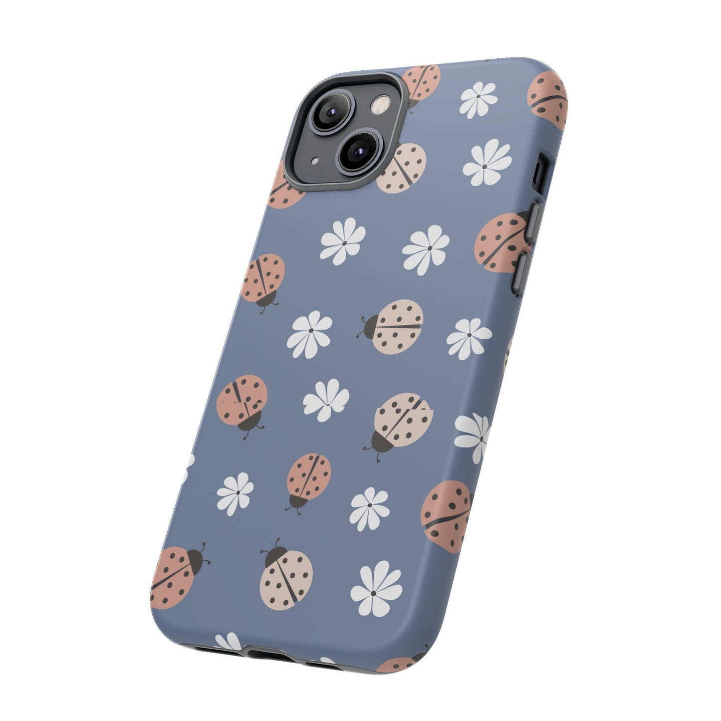 Lady Bugs and Floral Tough Case for IPhones 11 - 16