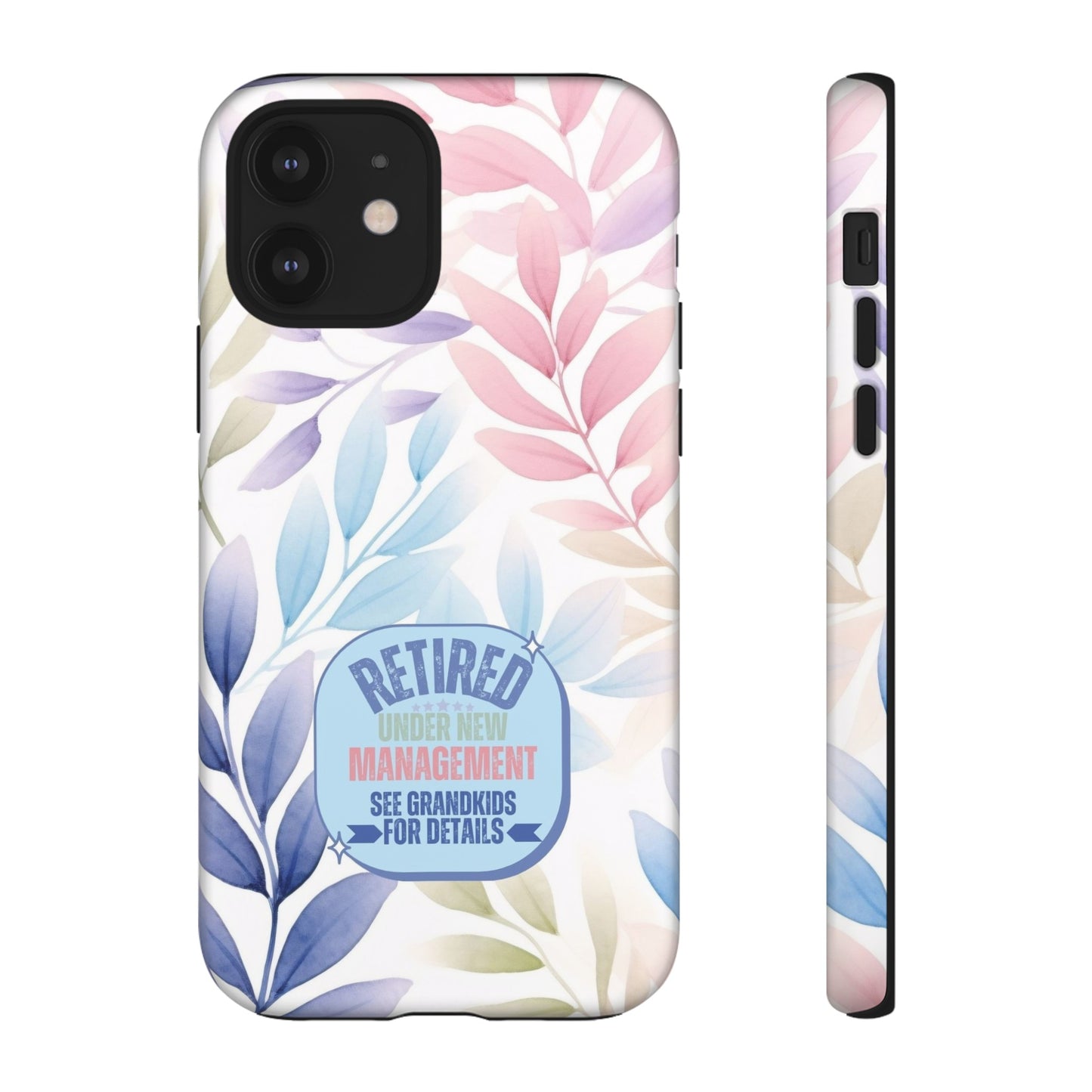 Retired Under New Management See Grandkids For Details iPhone Case