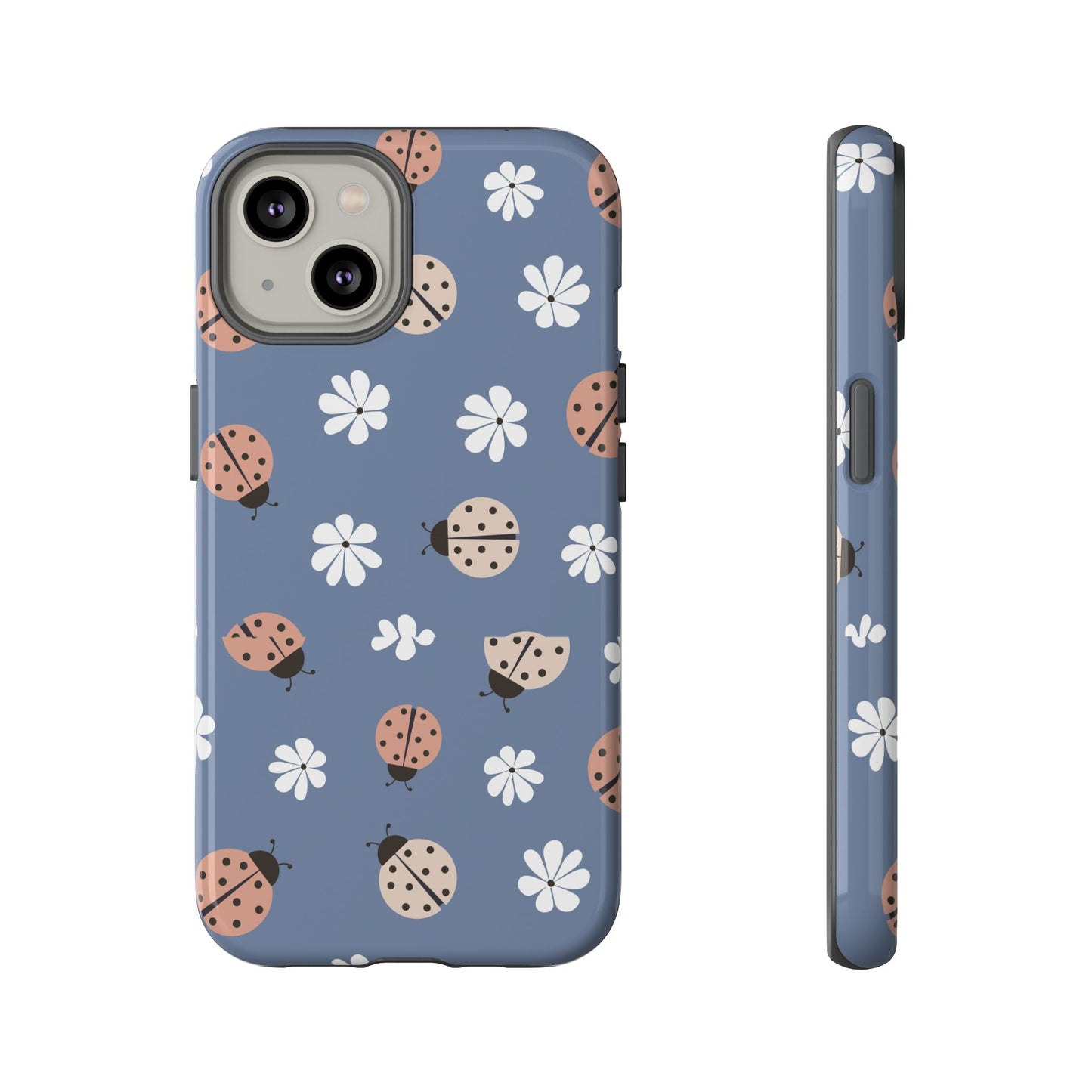 Lady Bugs and Floral Tough Case for IPhones 11 - 16