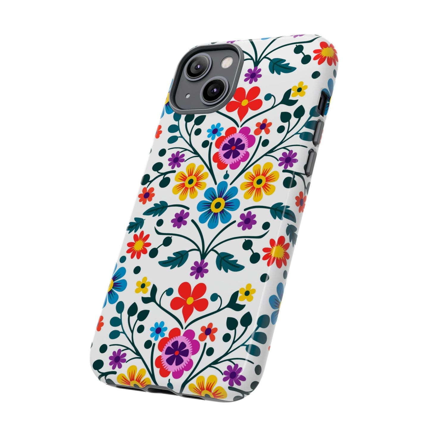 Beautiful Floral IPhone Protective Case for IPhones 11 - 16