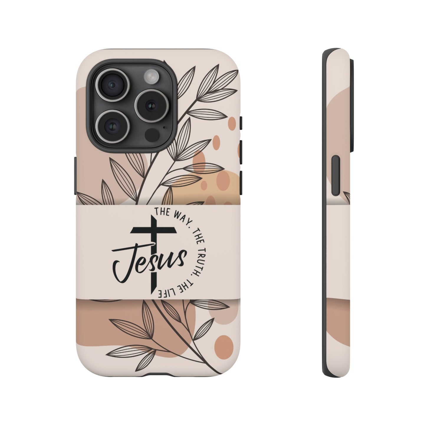 Jesus, The Way The Truth The Life iPhone Protective Cases=