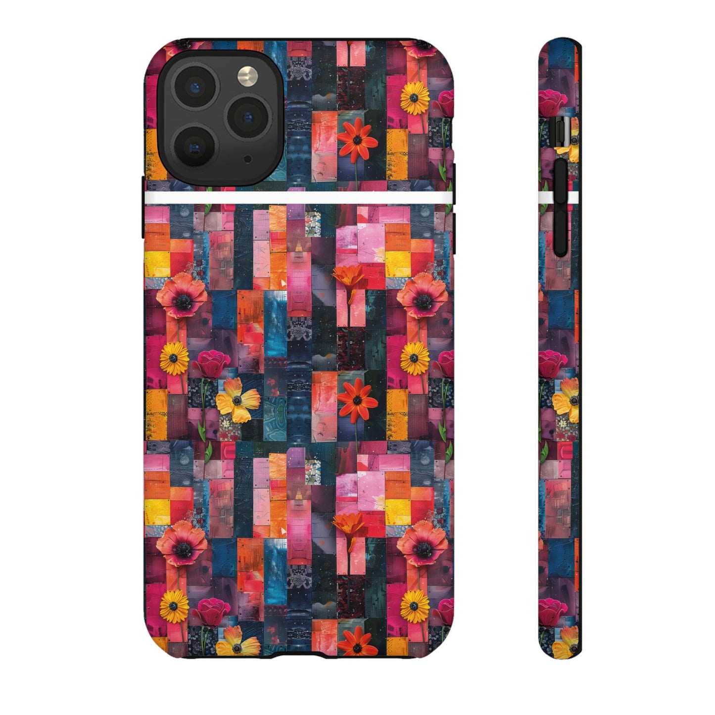 Colorful Collage Pattern IPhone Case