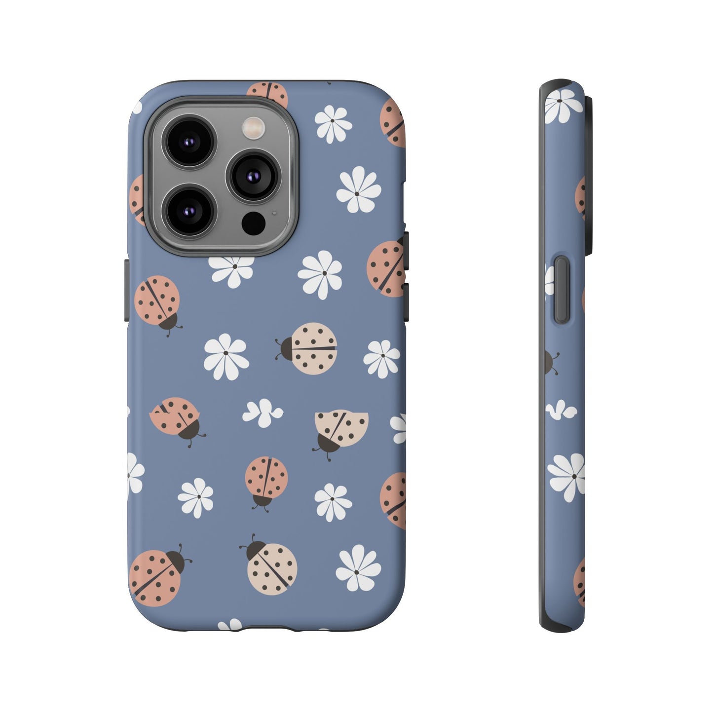 Lady Bugs and Floral Tough Case for IPhones 11 - 16