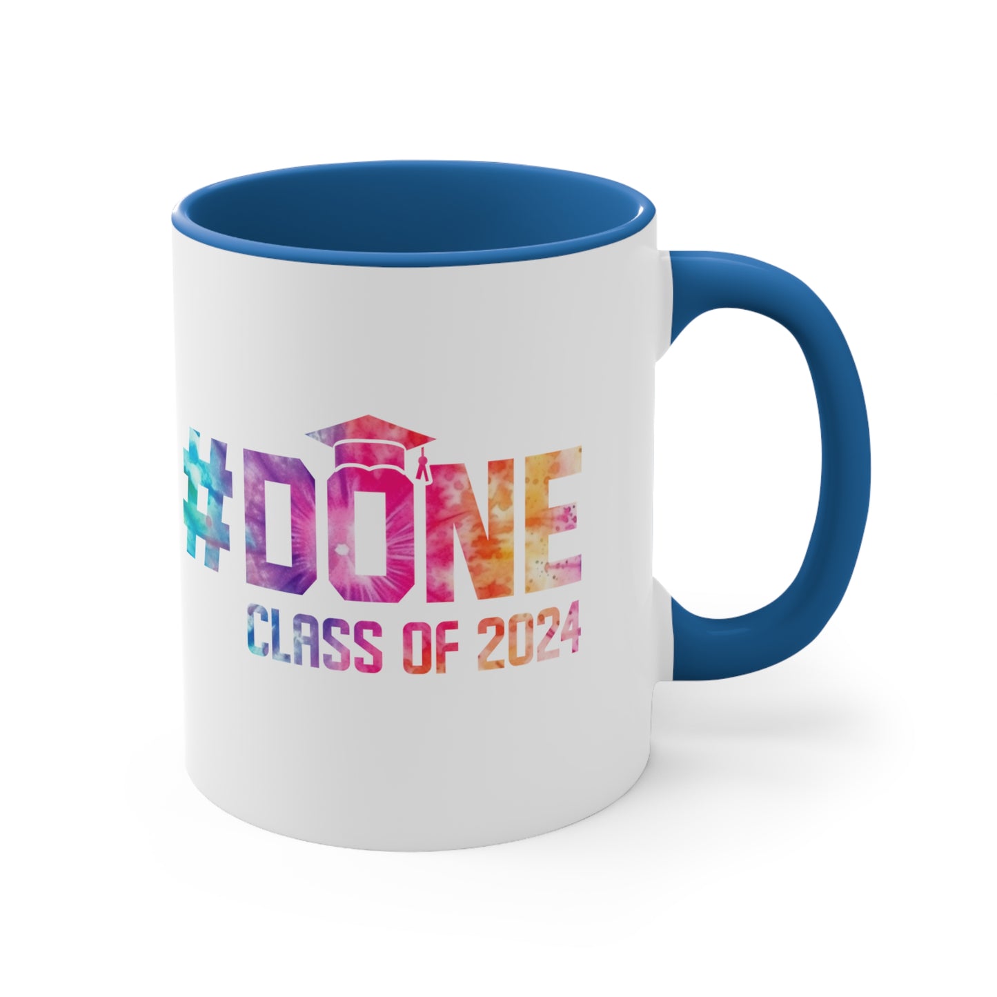 Senior 2024 Coffee Mug - Different Design on Front and Back