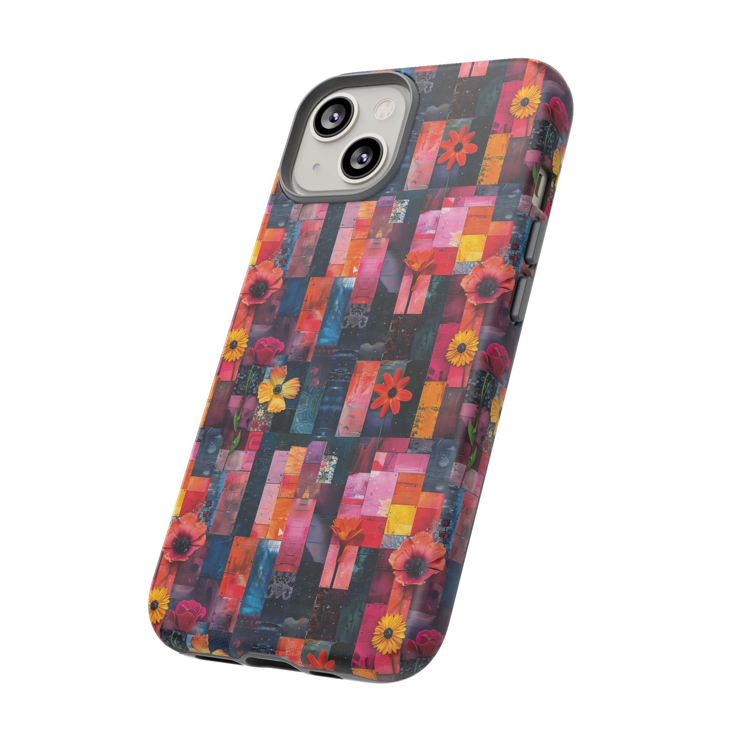 Colorful Collage Pattern IPhone Case