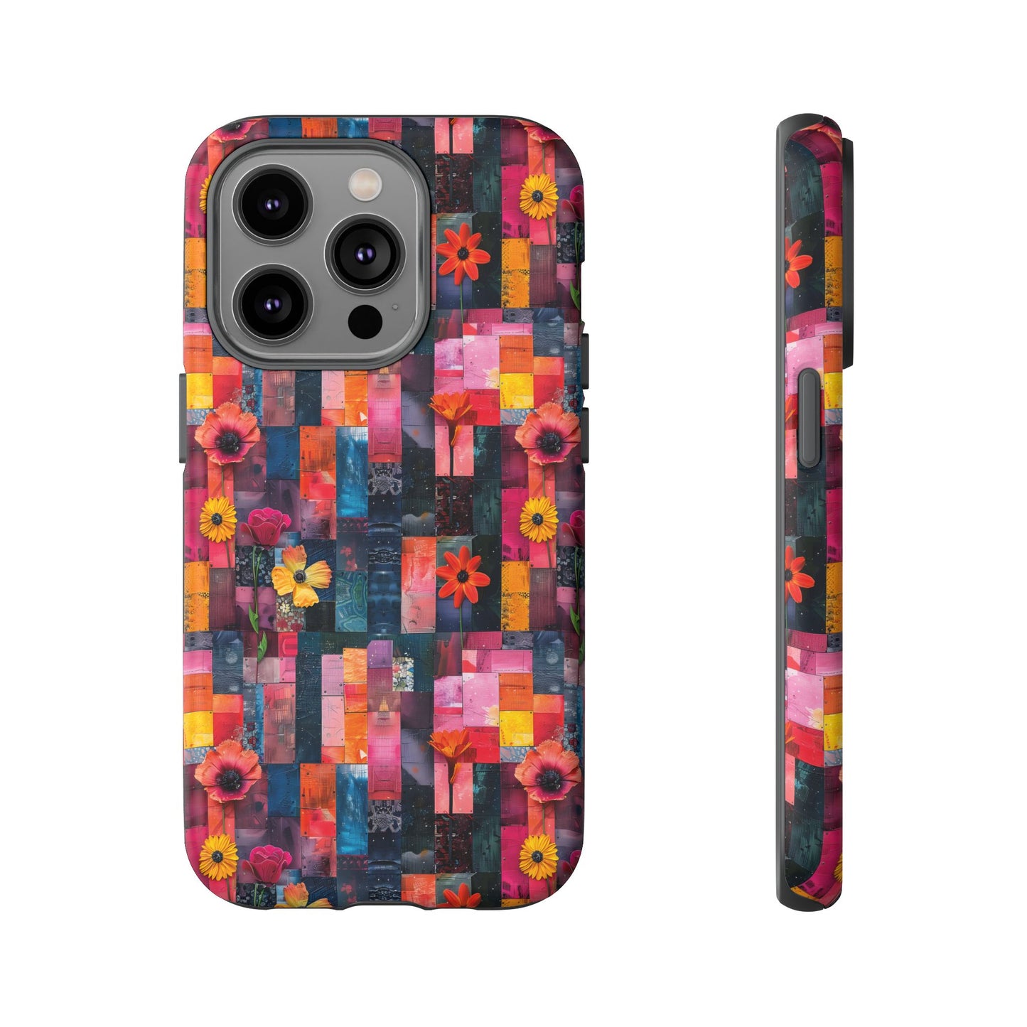 Colorful Collage Pattern IPhone Case