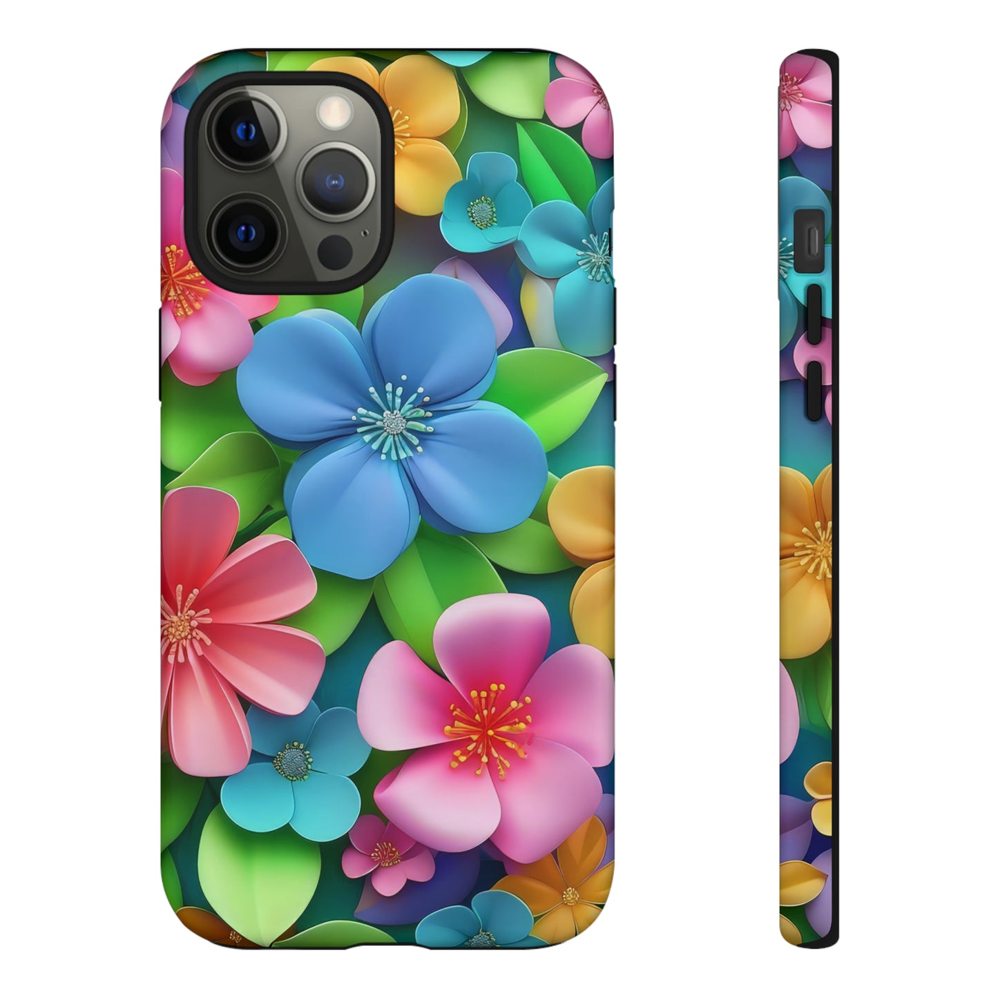 Garden of 3D Flowers IPhone Case