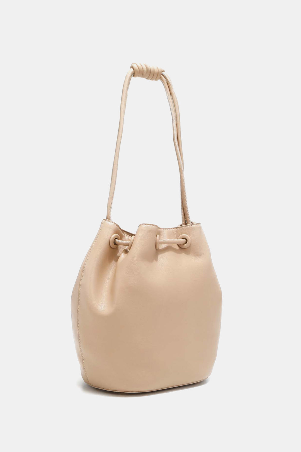 Bucket Bag:  Shoulder Bag With Drawstring