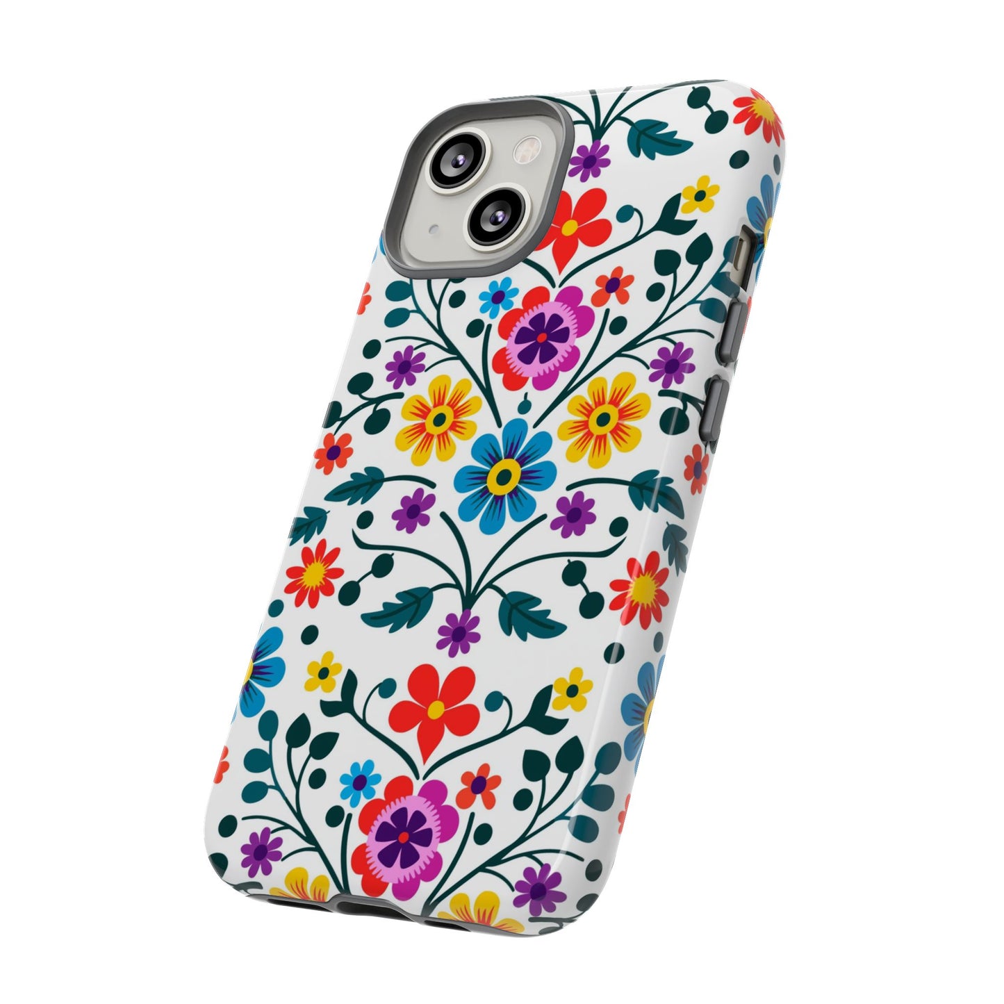 Beautiful Floral IPhone Protective Case for IPhones 11 - 16