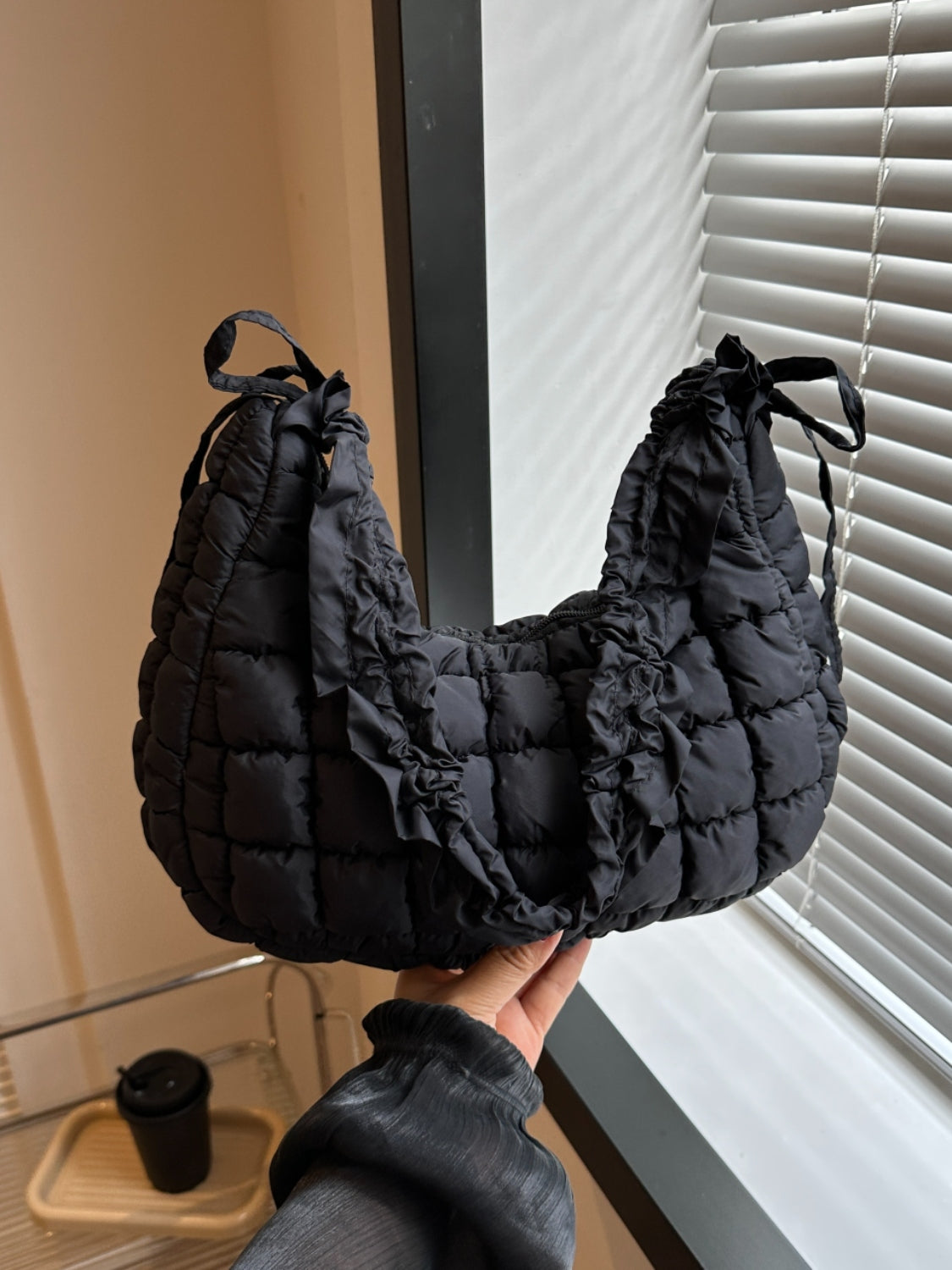 Quilted Bubble Shoulder Bag