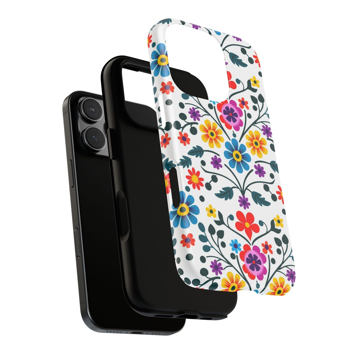 Beautiful Floral IPhone Protective Case for IPhones 11 - 16