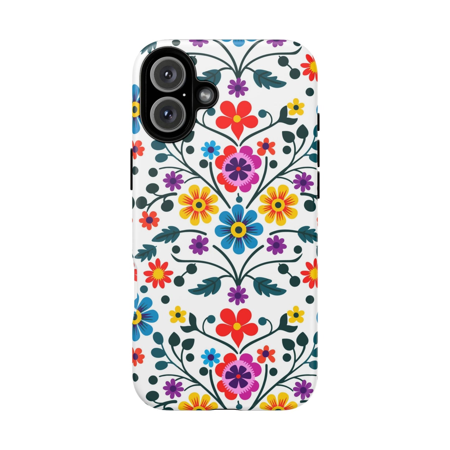 Beautiful Floral IPhone Protective Case for IPhones 11 - 16