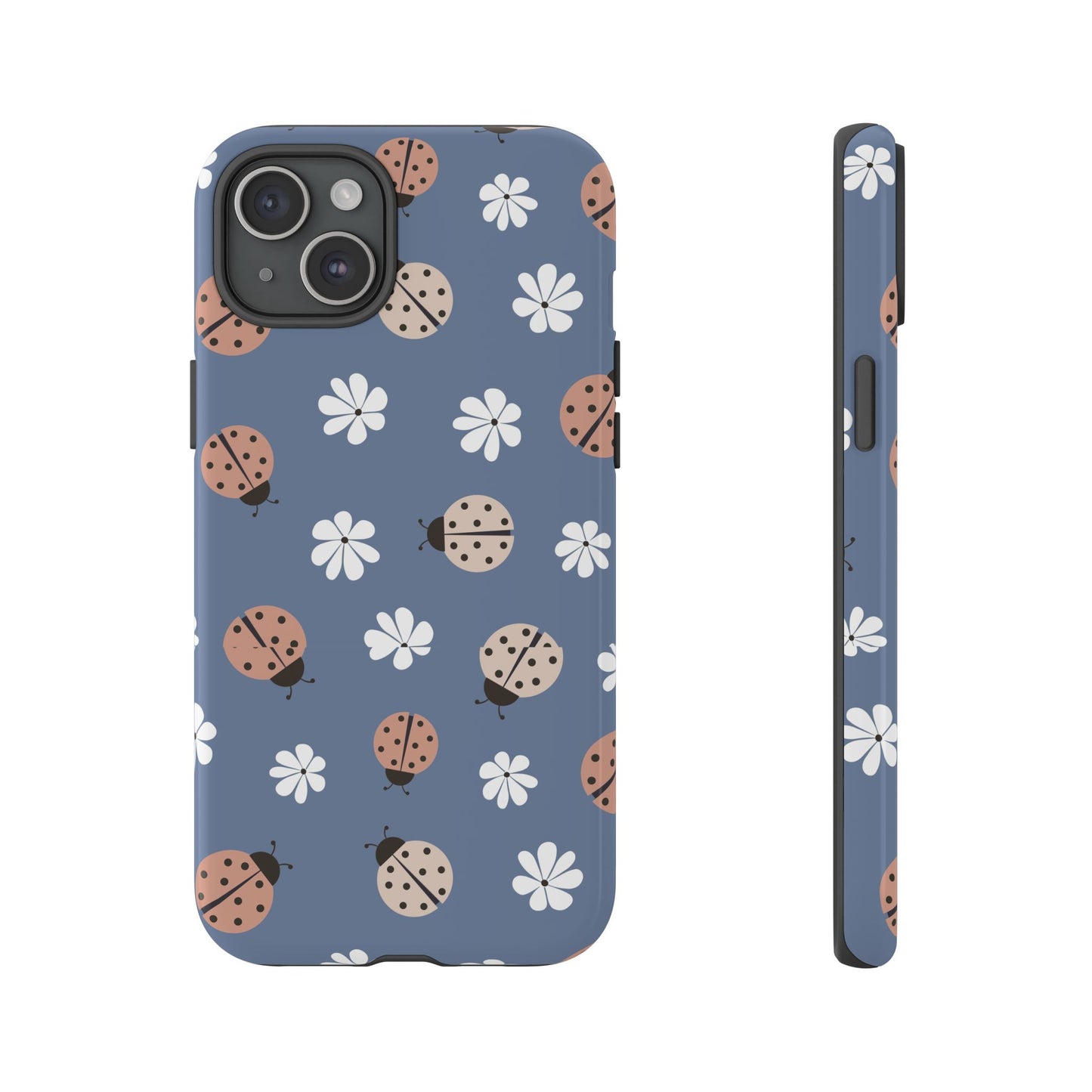 Lady Bugs and Floral Tough Case for IPhones 11 - 16