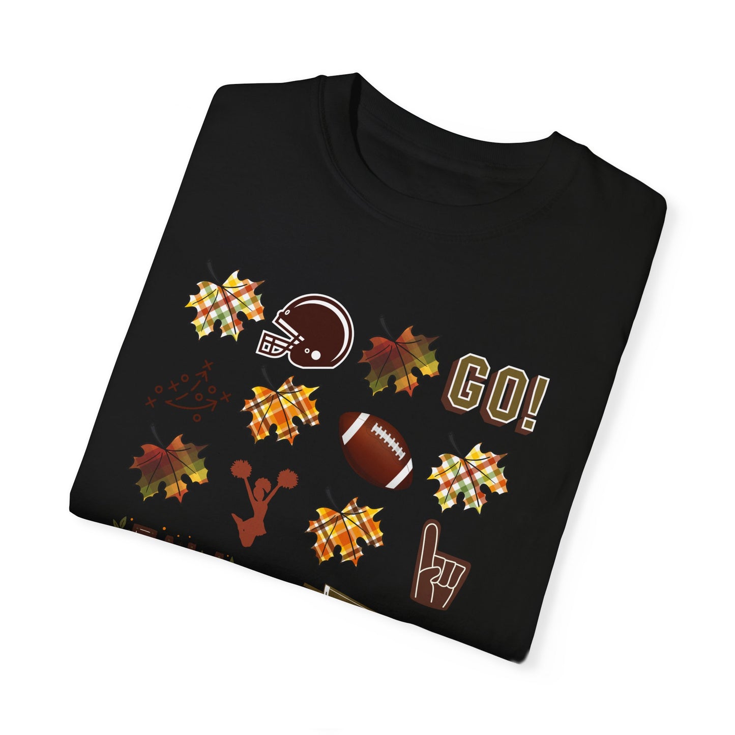 Fall Leaves + Everything Football T-shirt