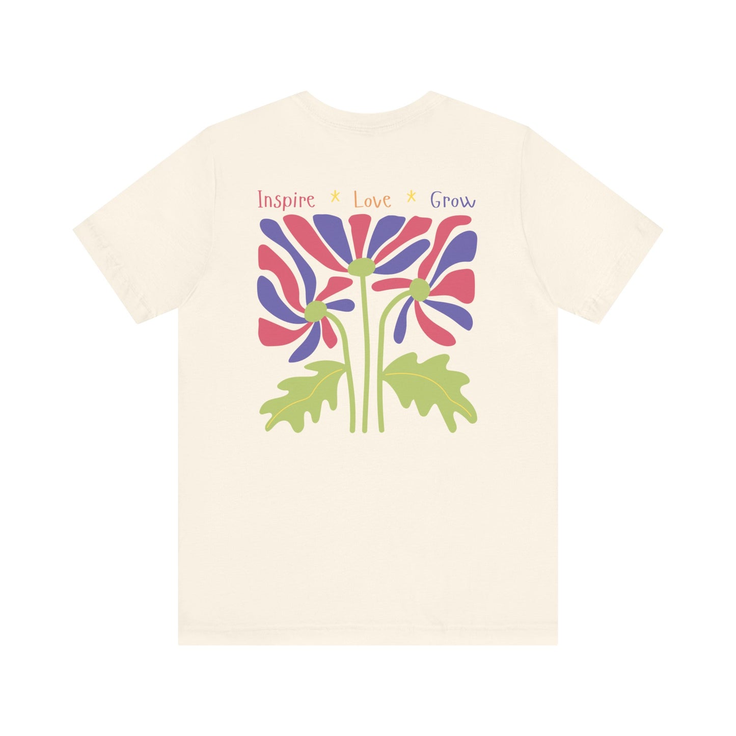 School Counselor Inspire Love Grow T-Shirt