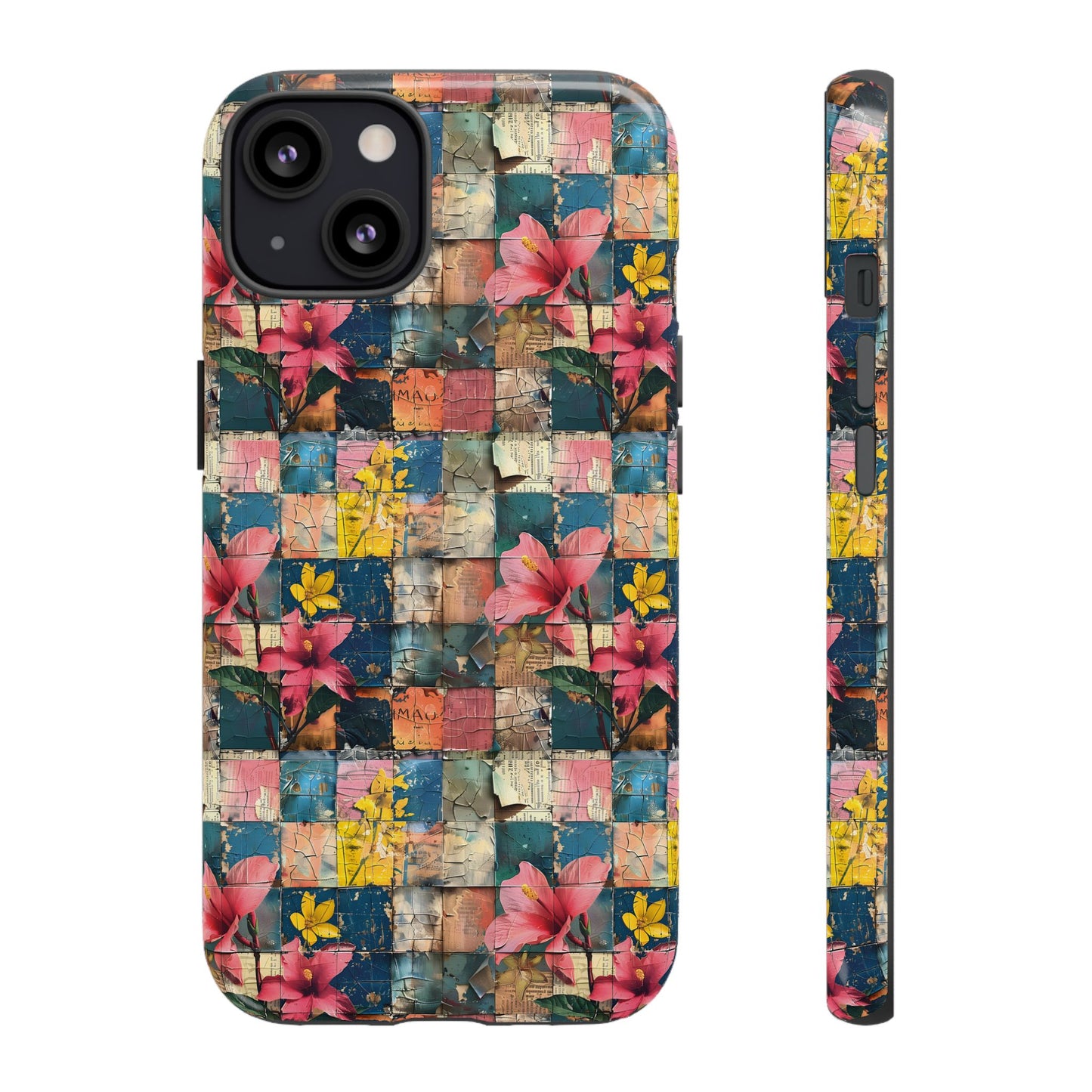 Collage Pattern IPhone Case - IPhones 11 - 15