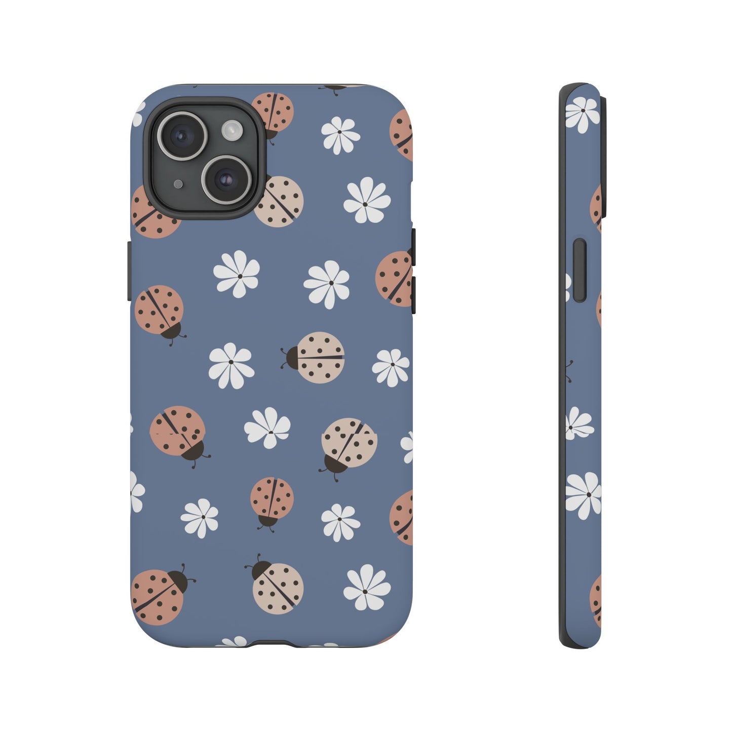 Lady Bugs and Floral Tough Case for IPhones 11 - 16