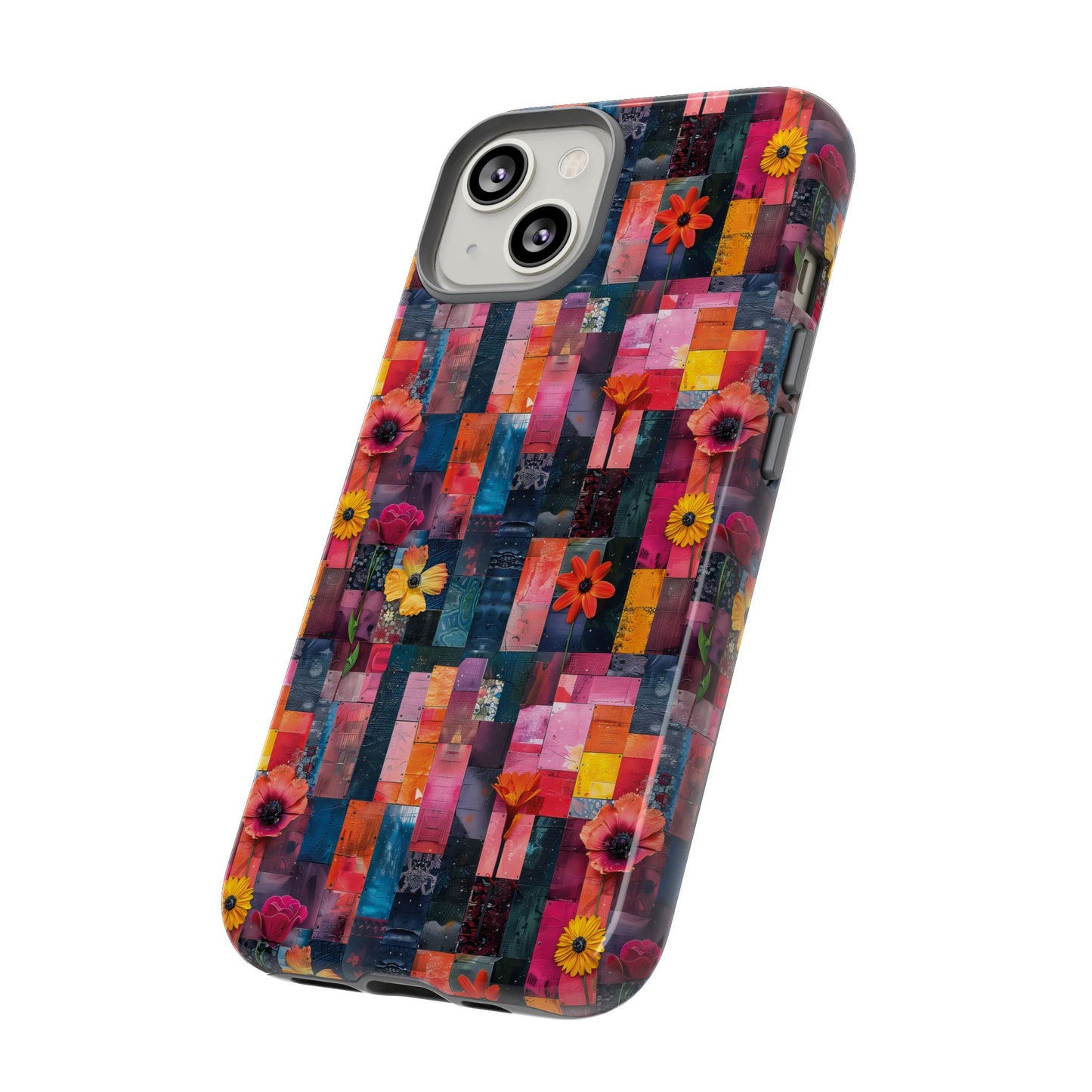 Colorful Collage Pattern IPhone Case