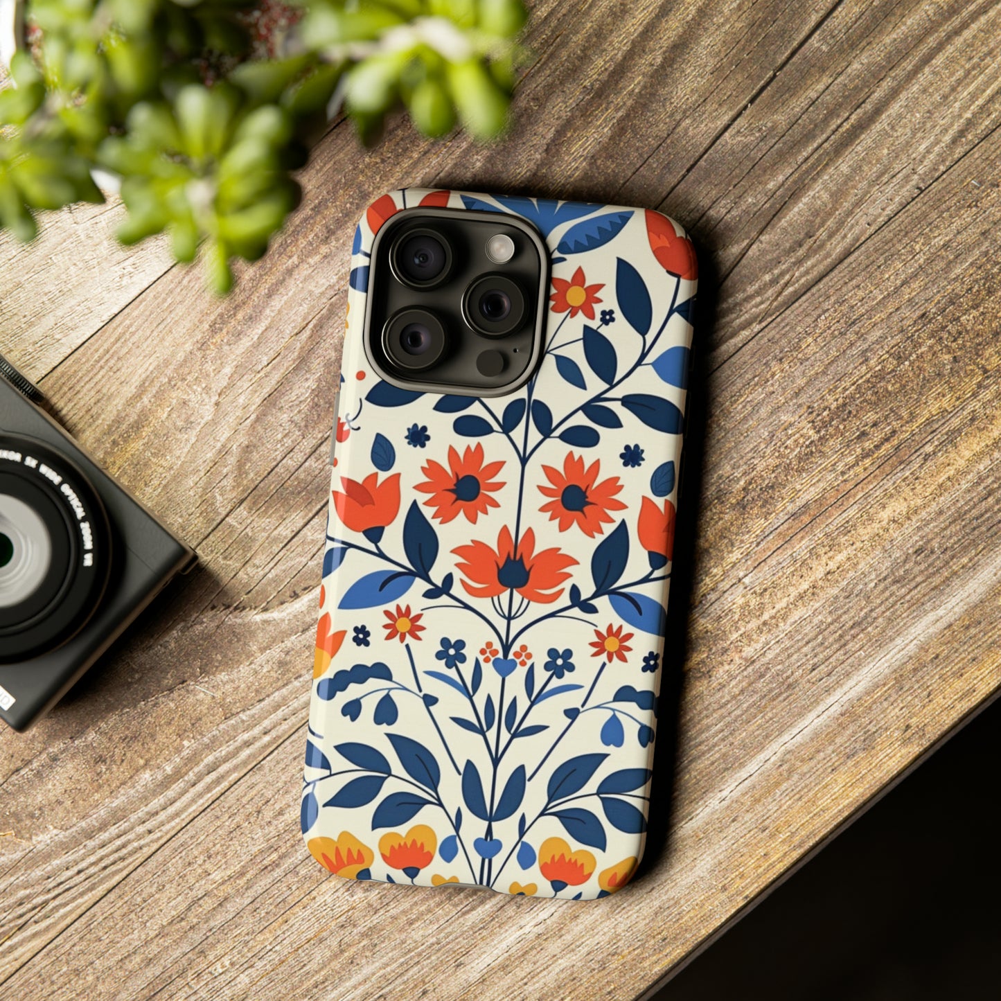 Floral IPhone Case, IPhone Protective Cover