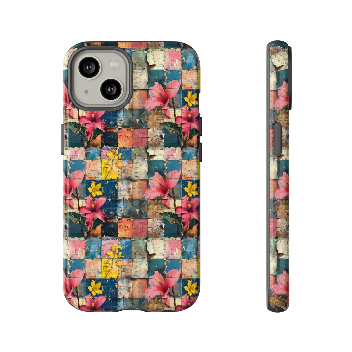 Collage Pattern IPhone Case - IPhones 11 - 15