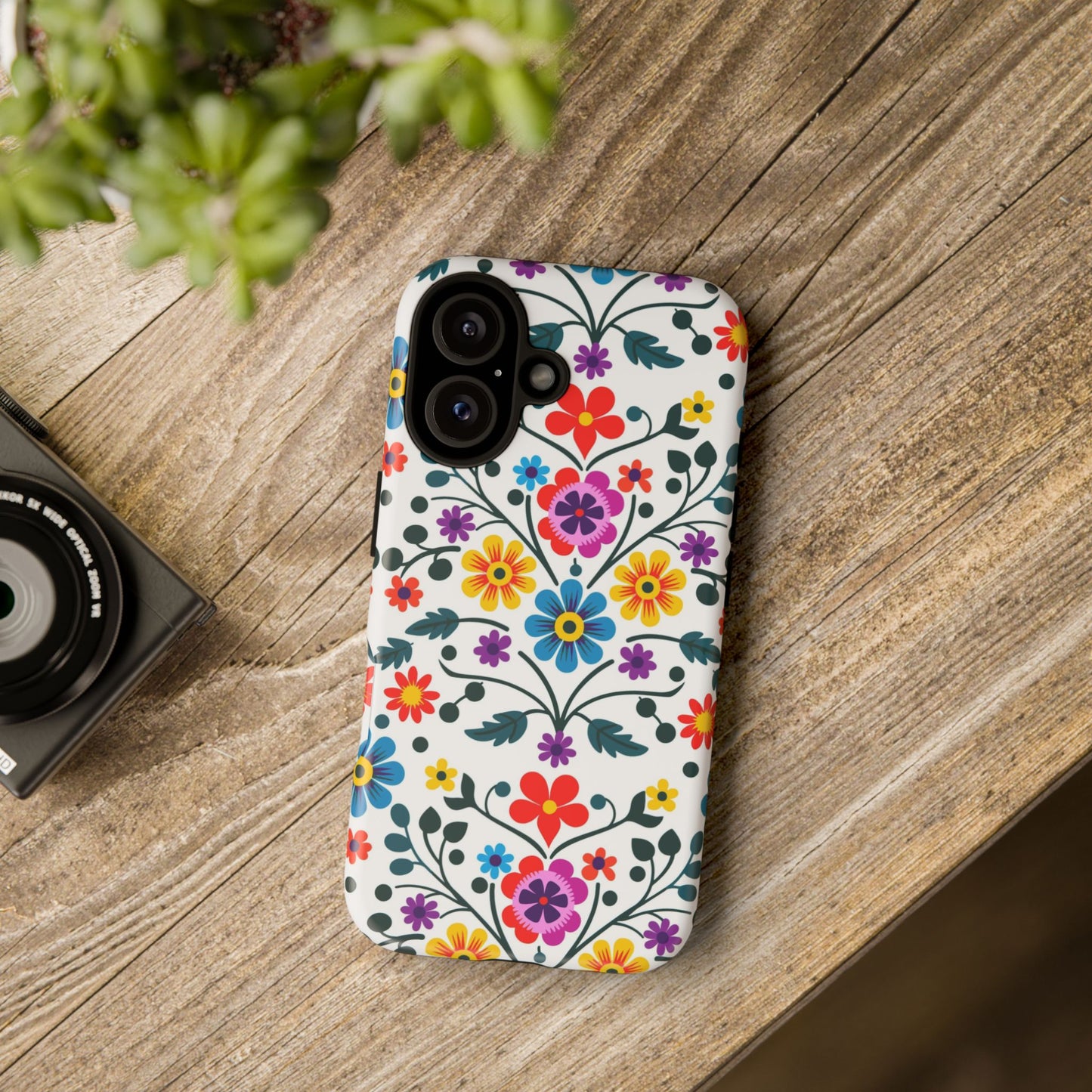 Beautiful Floral IPhone Protective Case for IPhones 11 - 16