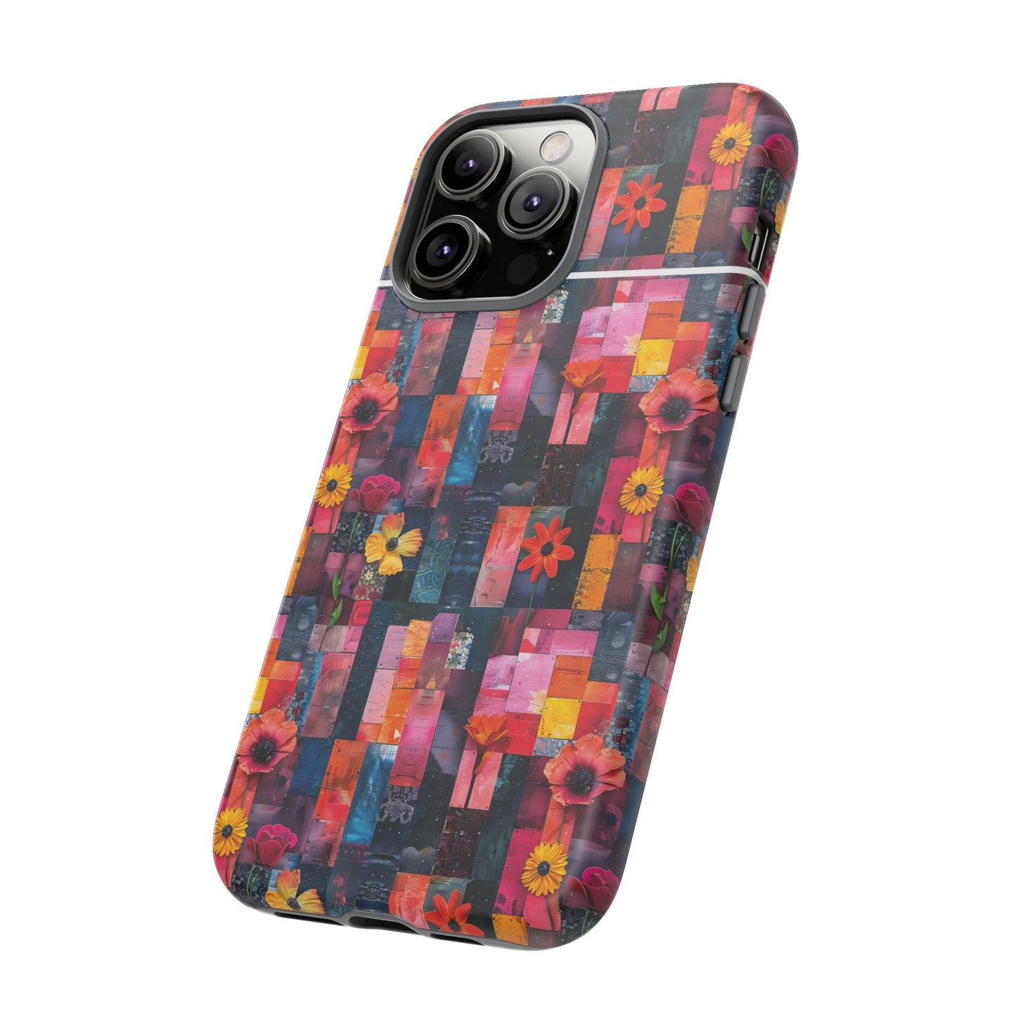 Colorful Collage Pattern IPhone Case