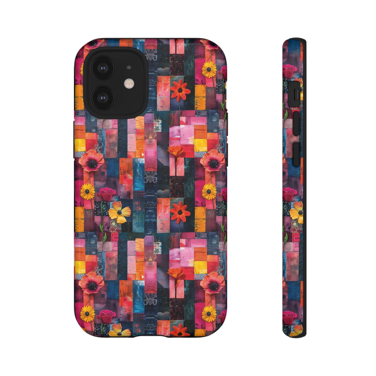 Colorful Collage Pattern IPhone Case