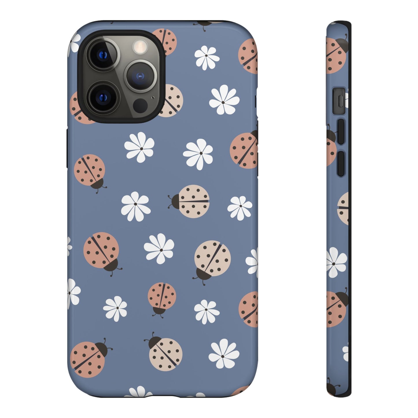 Lady Bugs and Floral Tough Case for IPhones 11 - 16