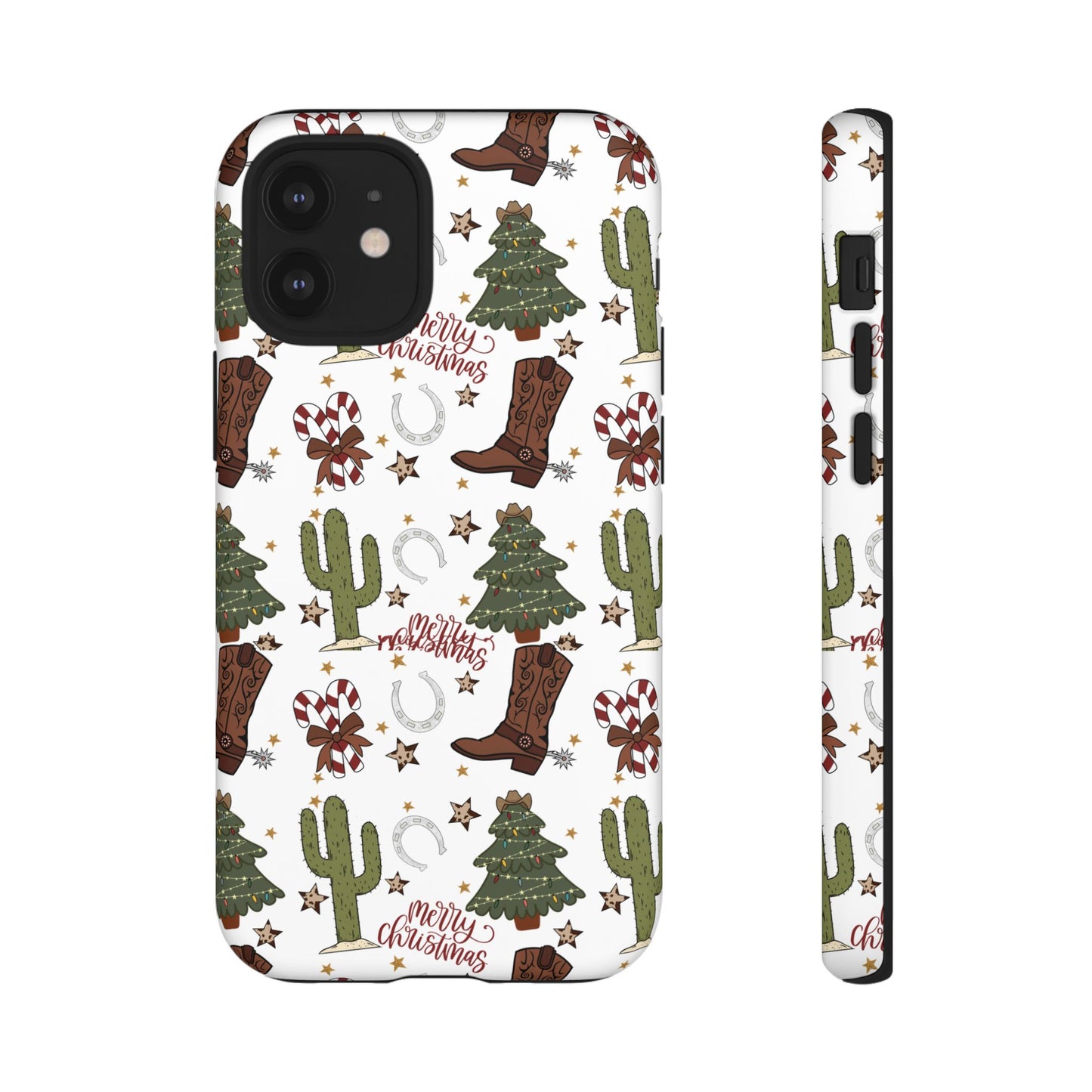 Western Christmas IPhone Case for IPhones 12 - 16