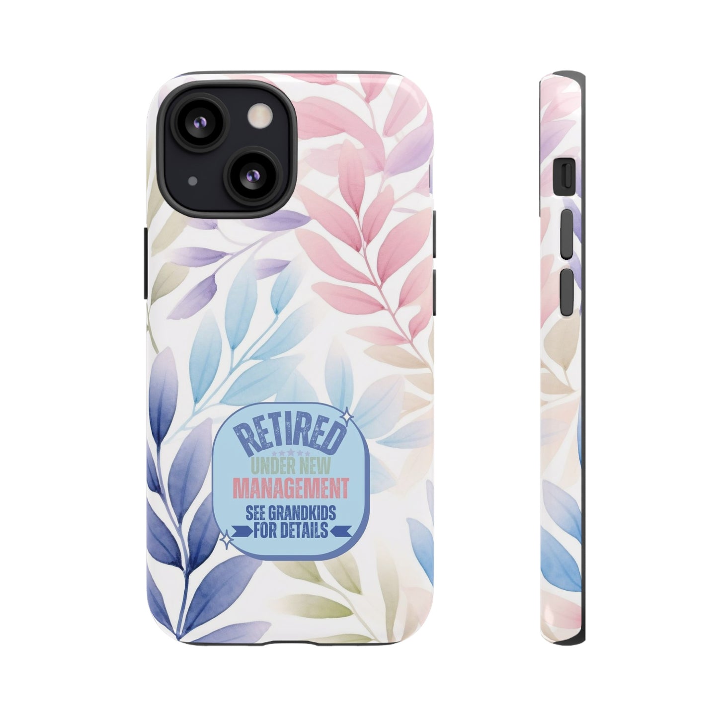 Retired Under New Management See Grandkids For Details iPhone Case