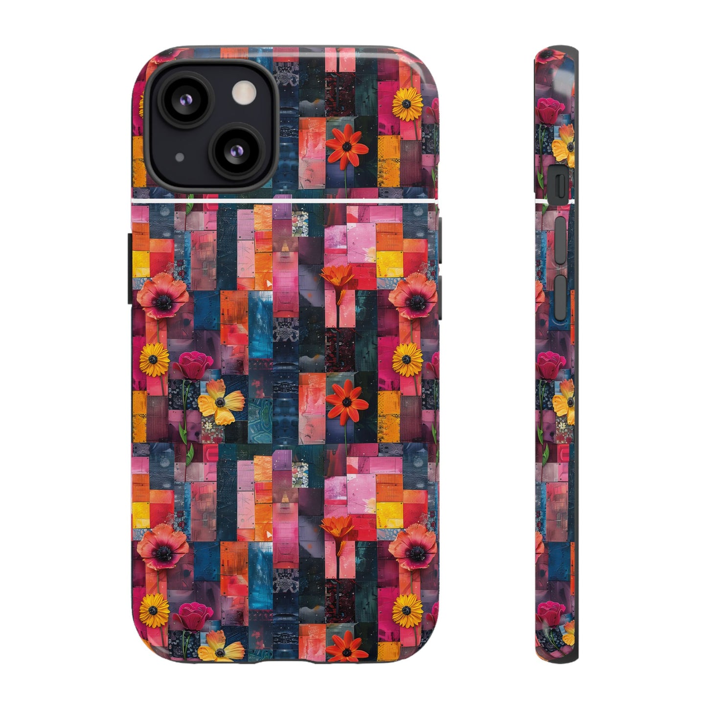 Colorful Collage Pattern IPhone Case