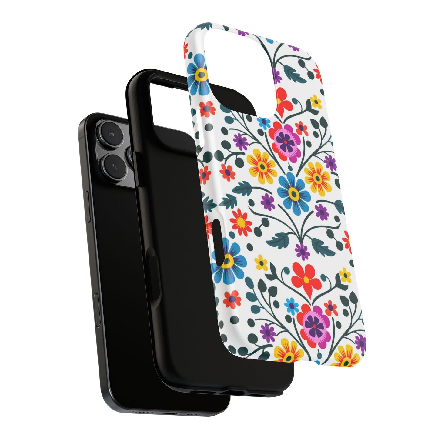 Beautiful Floral IPhone Protective Case for IPhones 11 - 16