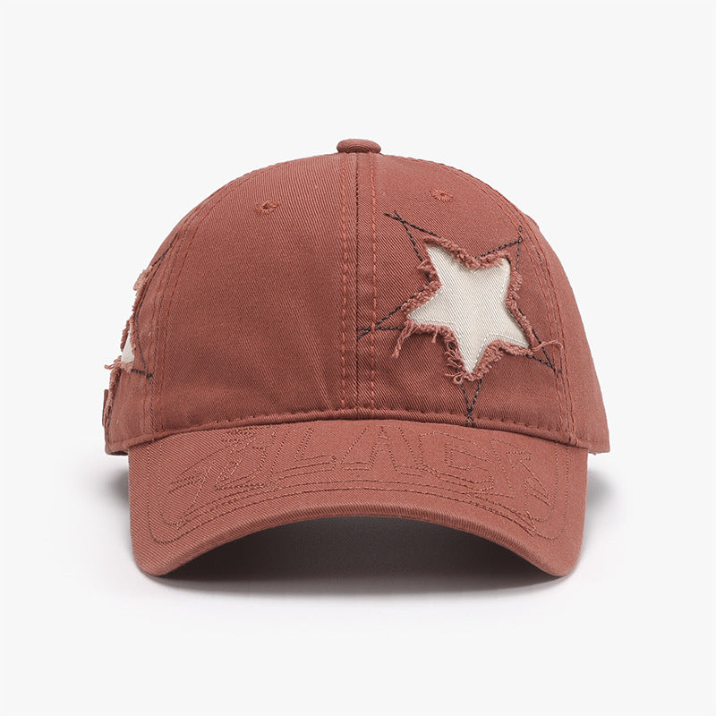 Star Cap:  Adjustable Women's Cap With Star