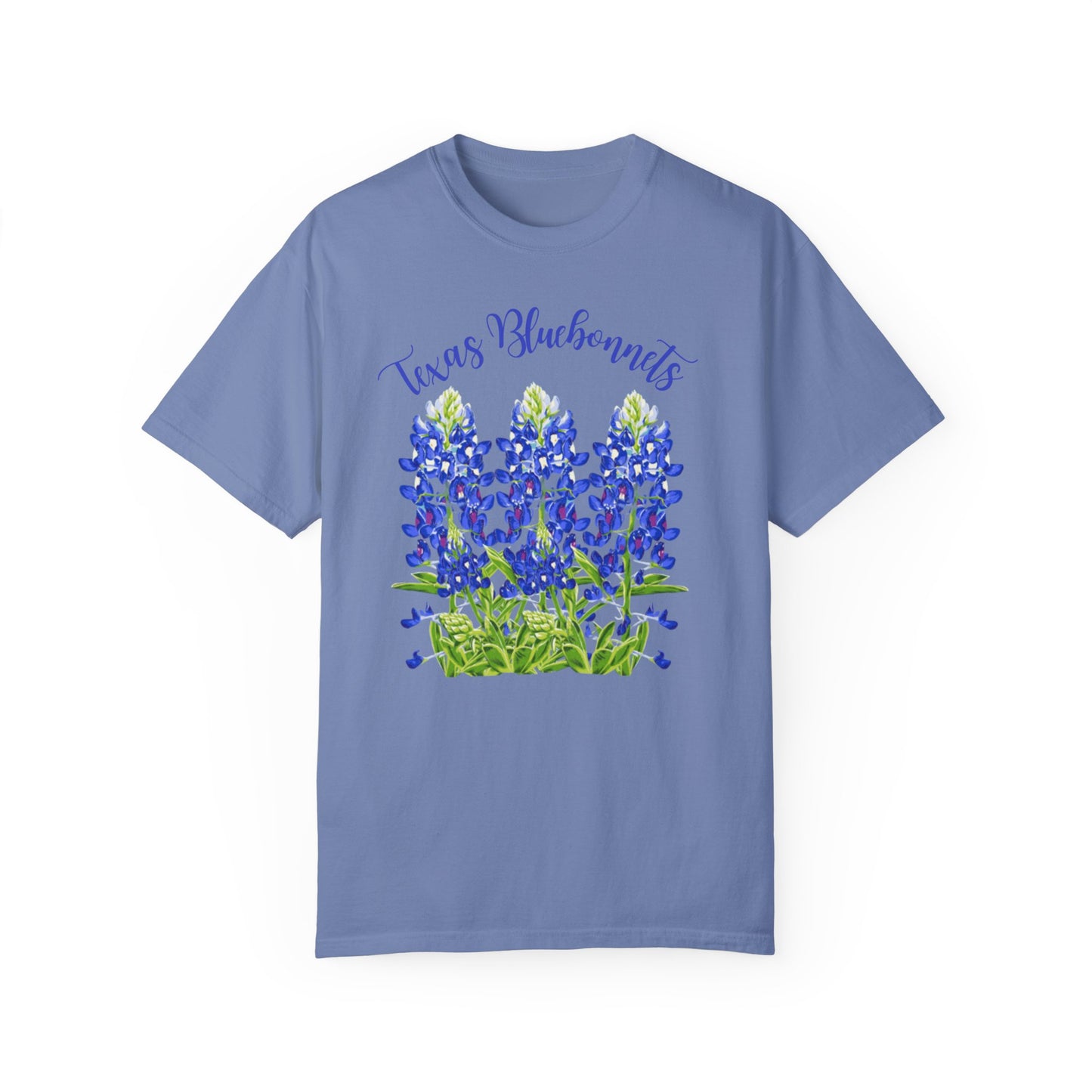 Texas Bluebonnets Colorful T-Shirt