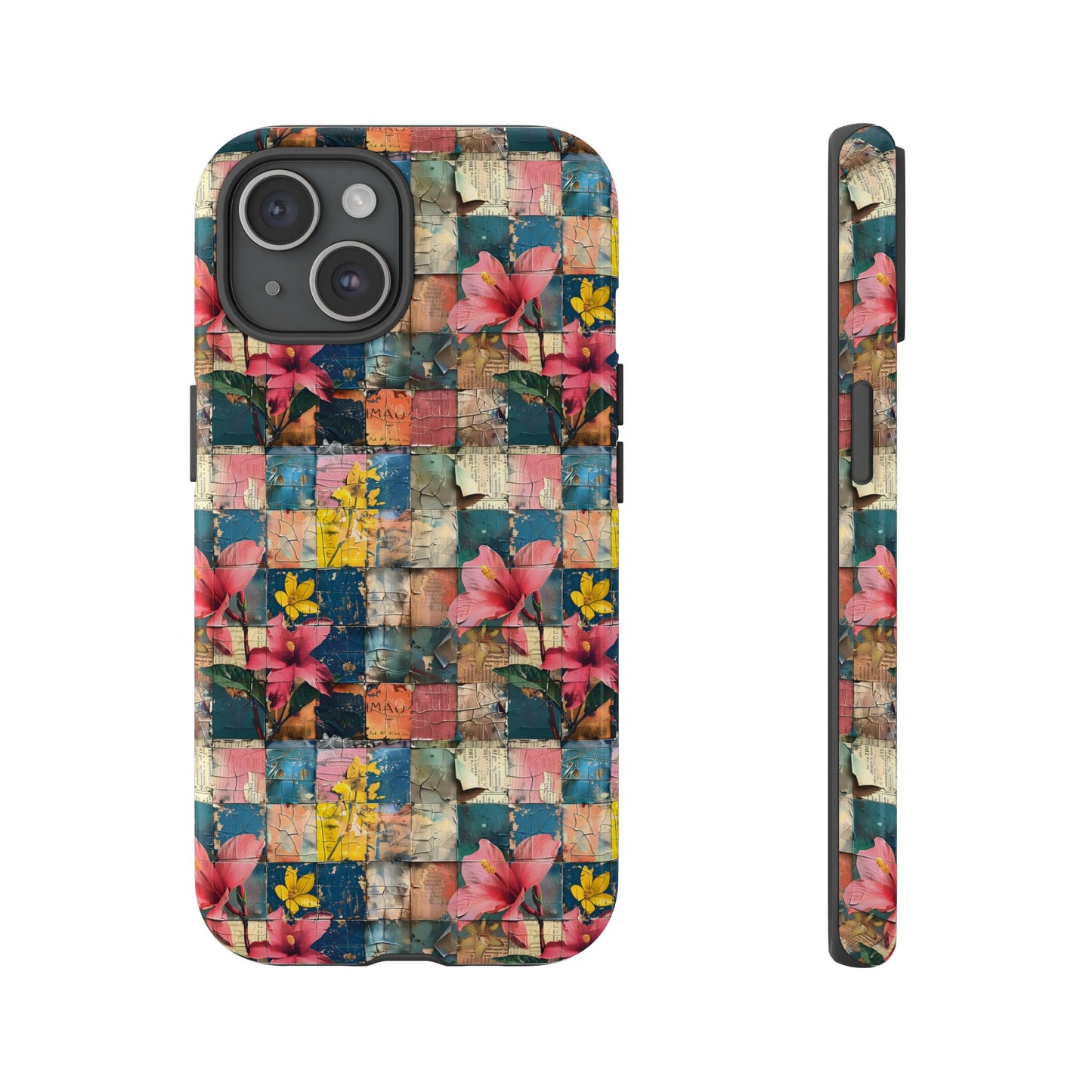 Collage Pattern IPhone Case - IPhones 11 - 15