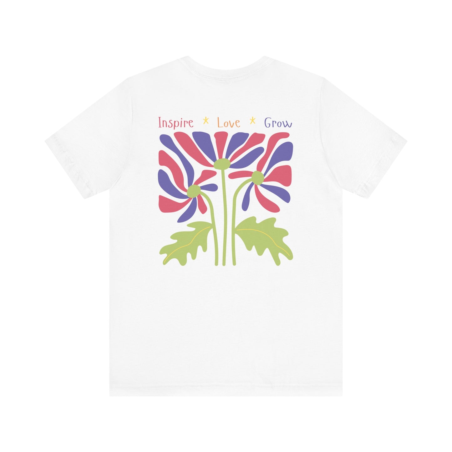 School Counselor Inspire Love Grow T-Shirt