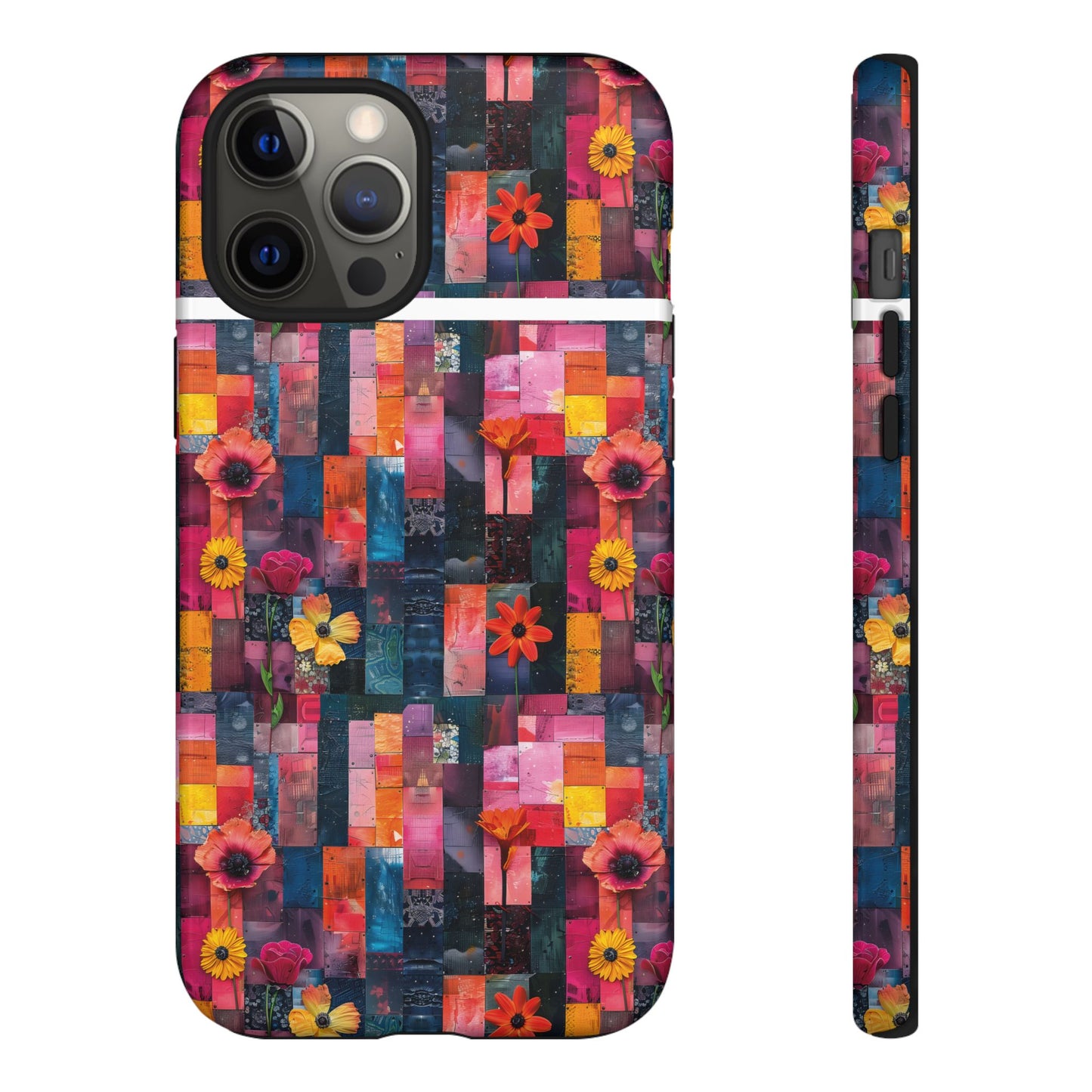 Colorful Collage Pattern IPhone Case