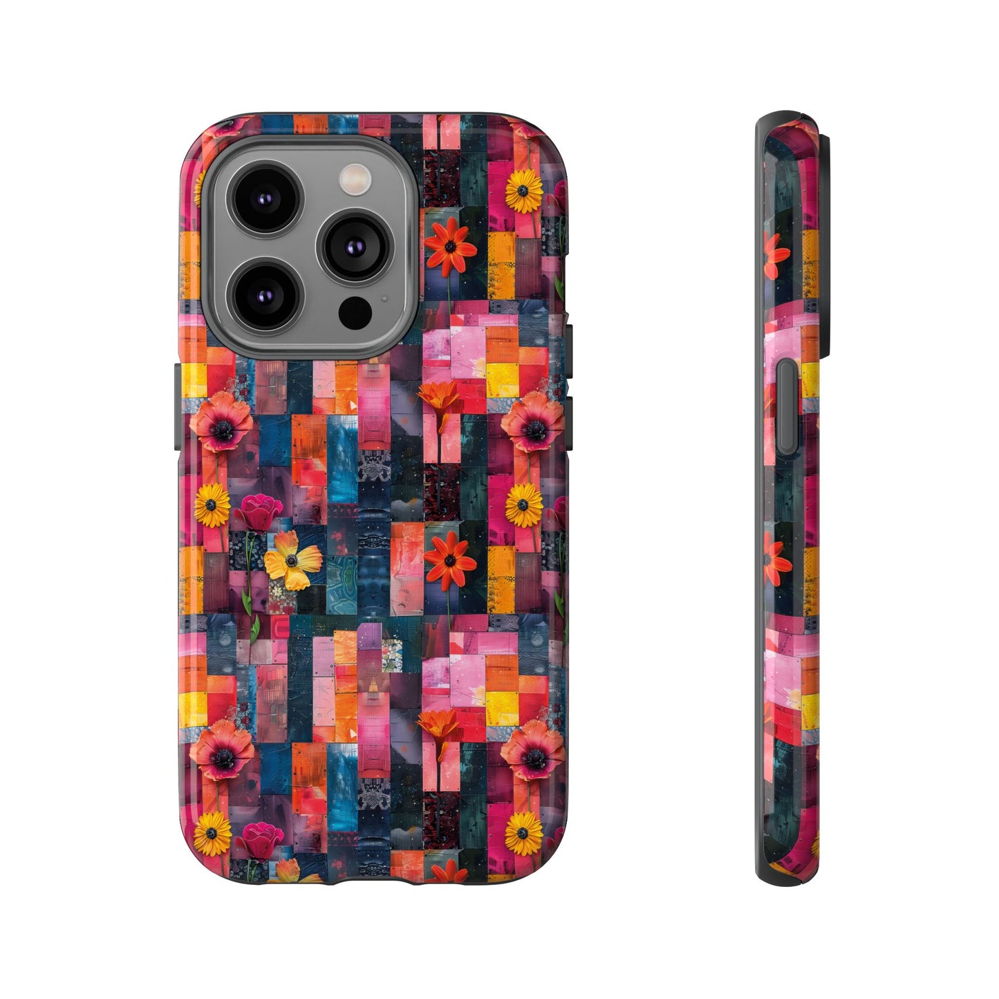 Colorful Collage Pattern IPhone Case