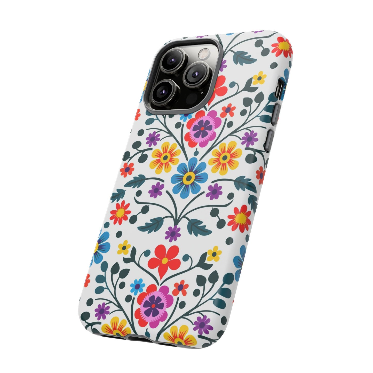 Beautiful Floral IPhone Protective Case for IPhones 11 - 16