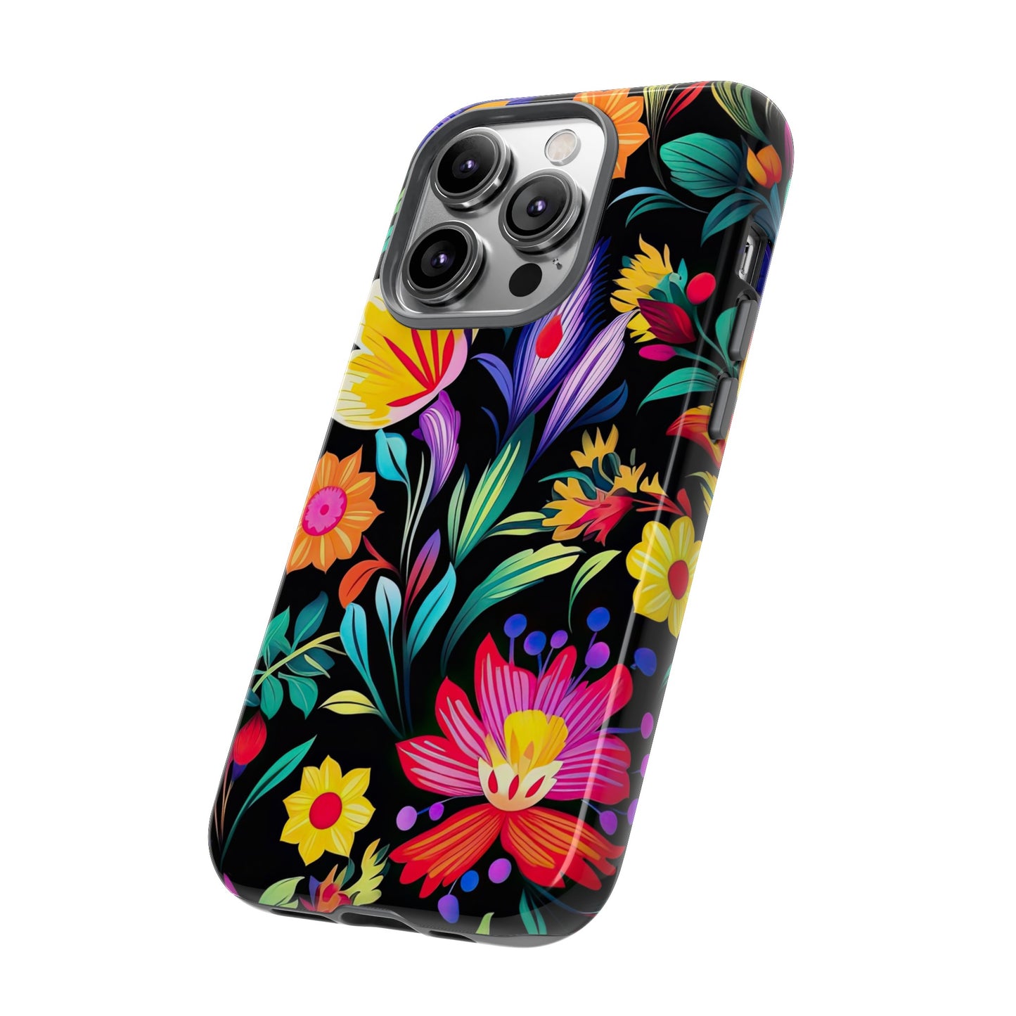 Bright, Beautiful Floral IPhone Case Available IPhone 11 - 15