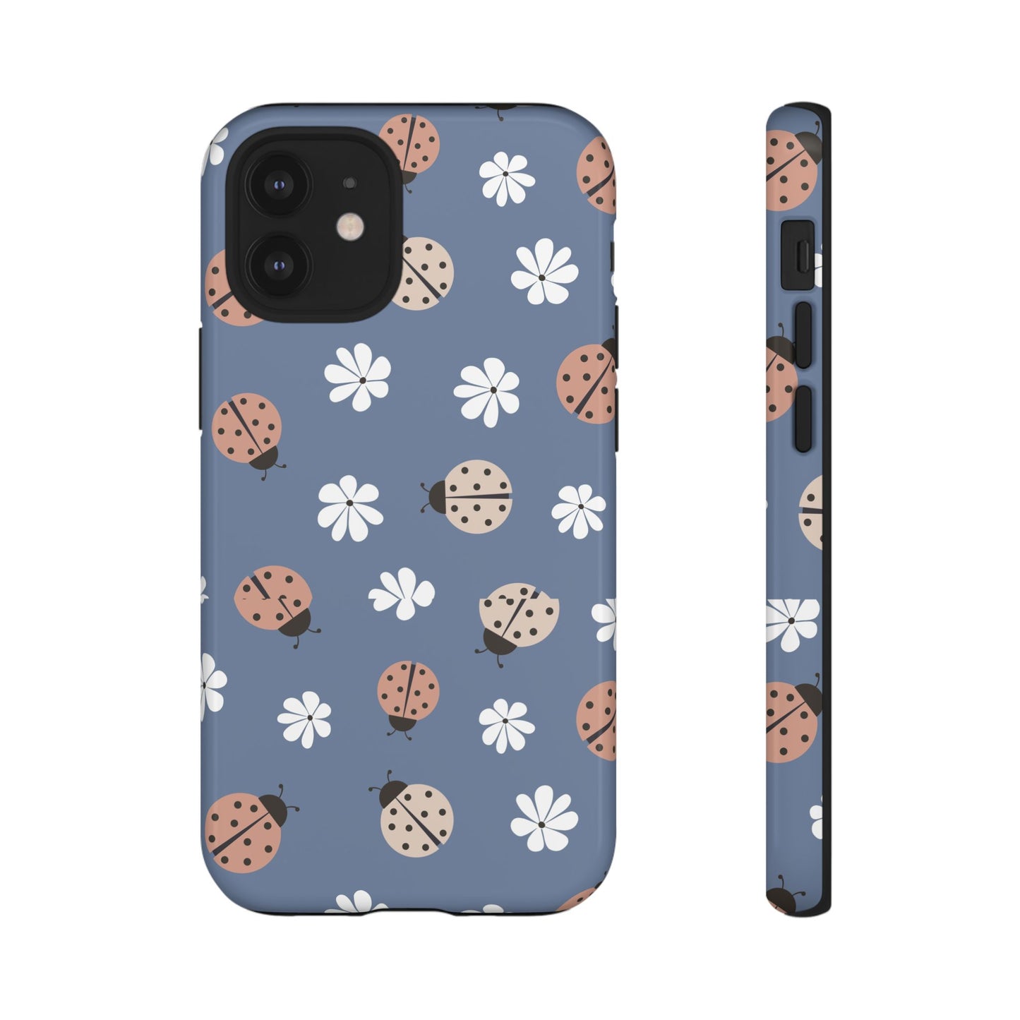 Lady Bugs and Floral Tough Case for IPhones 11 - 16