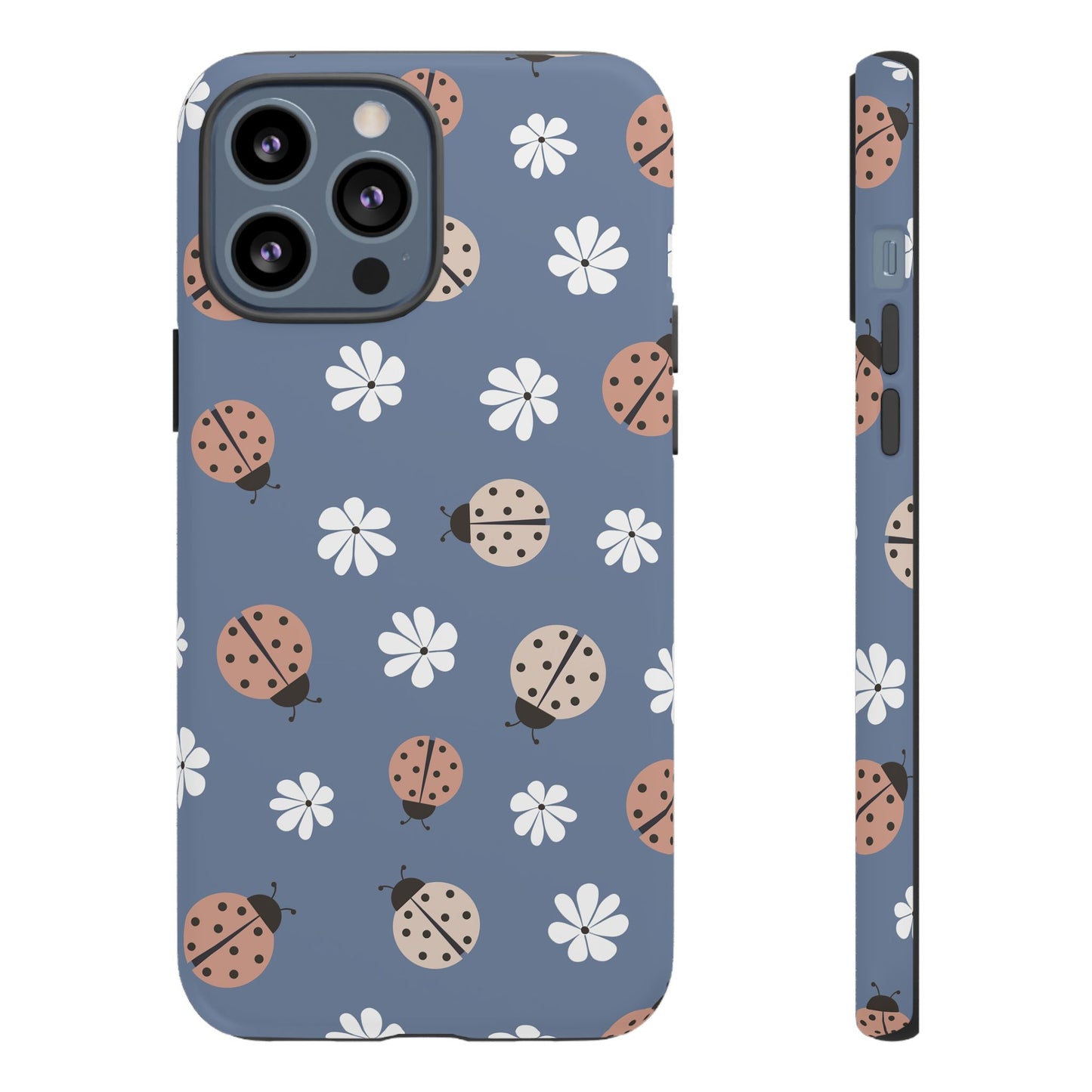 Lady Bugs and Floral Tough Case for IPhones 11 - 16