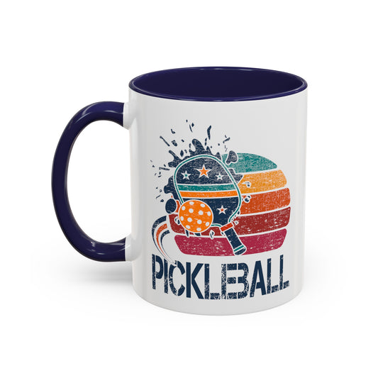 Pickleball Colorful Coffee Mug, 11oz