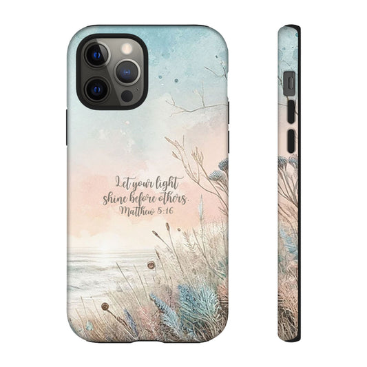 Let Your Light Shine Ocean Scenic IPhone Protective Case